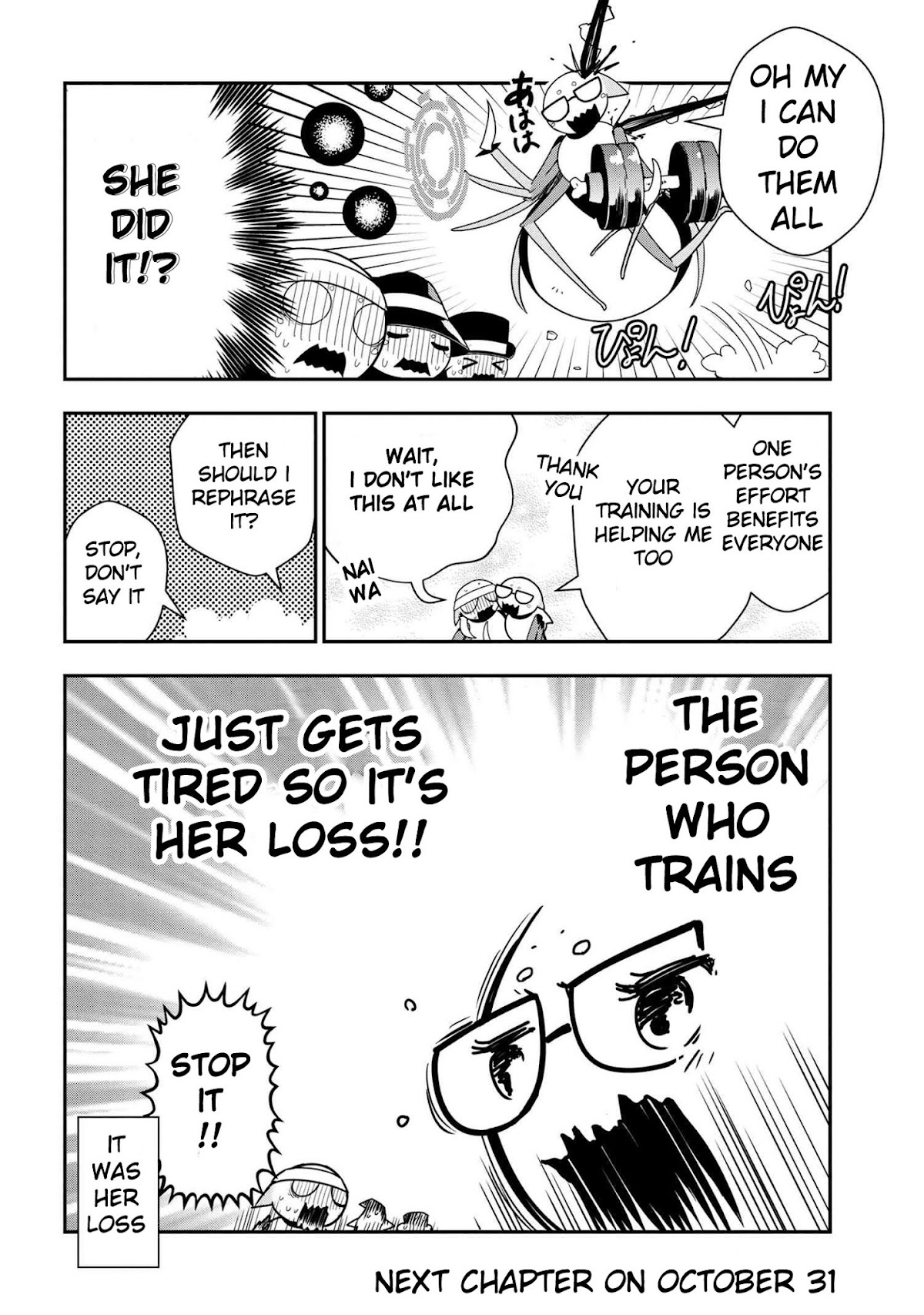 Kumo Desu ga, Nani ka? Daily Life of the Four Spider Sisters Chapter 11 page 8 - Chapter 11