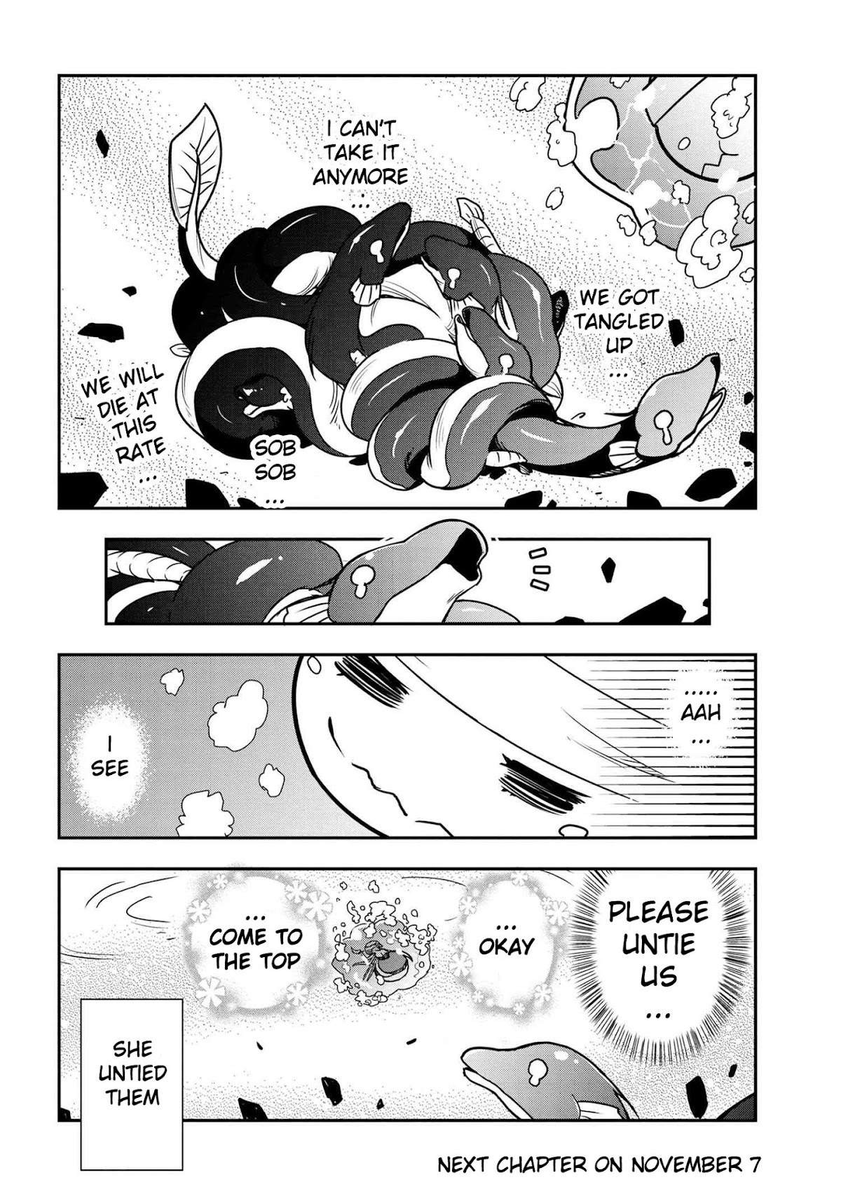 Kumo Desu ga, Nani ka? Daily Life of the Four Spider Sisters Chapter 12 page 8 - Chapter 12