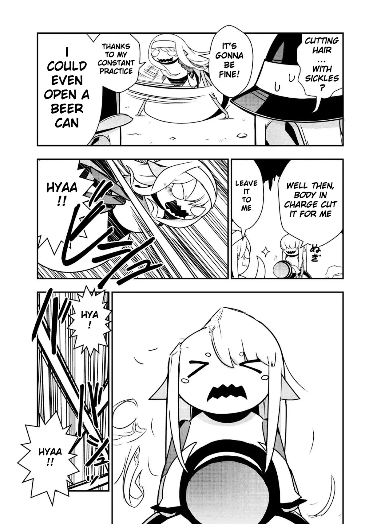 Kumo Desu ga, Nani ka? Daily Life of the Four Spider Sisters Chapter 16 page 5 - Chapter 16