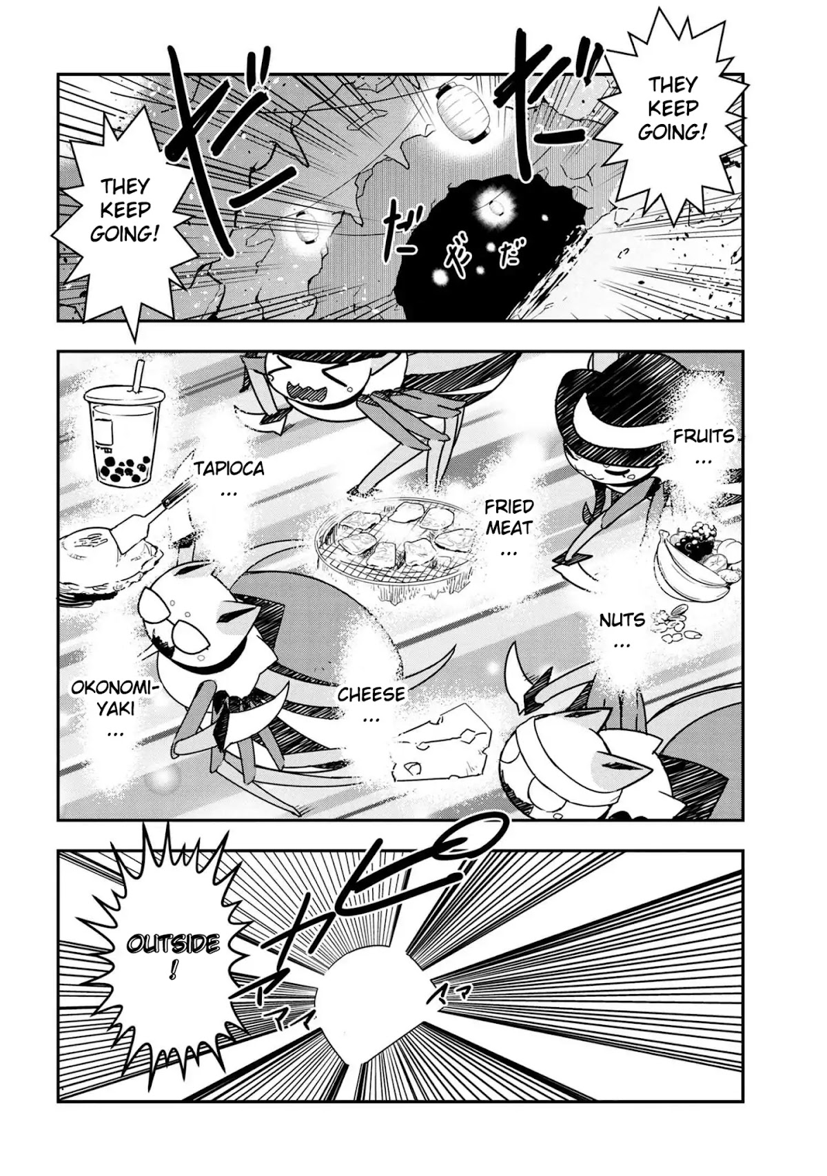 Kumo Desu ga, Nani ka? Daily Life of the Four Spider Sisters Chapter 17 page 6 - Chapter 17