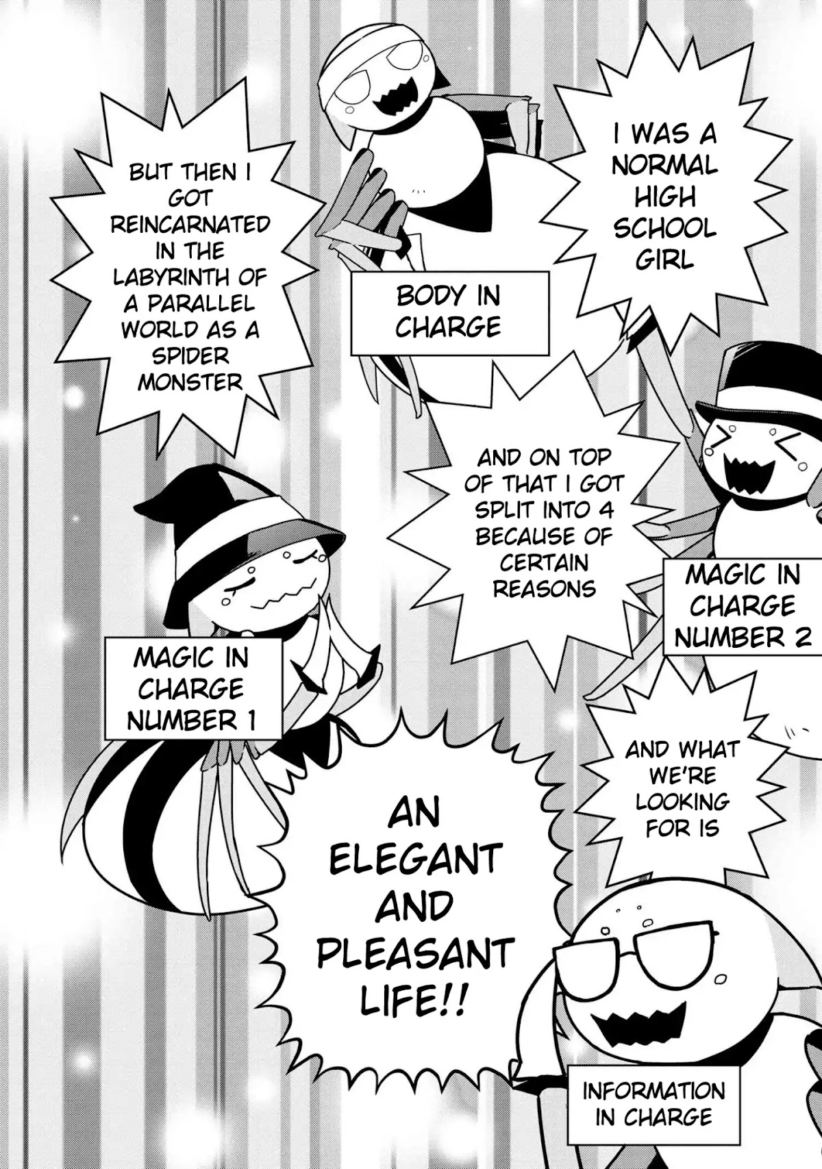 Kumo Desu ga, Nani ka? Daily Life of the Four Spider Sisters Chapter 18 page 1 - Chapter 18