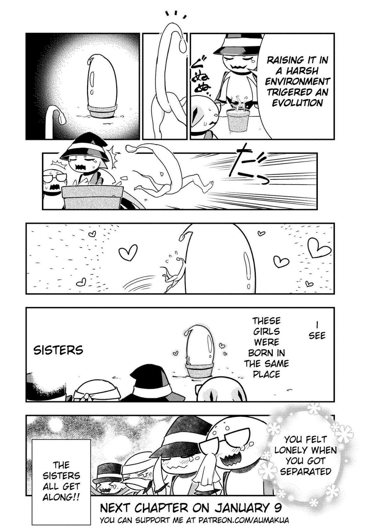 Kumo Desu ga, Nani ka? Daily Life of the Four Spider Sisters Chapter 21 page 8 - Chapter 21