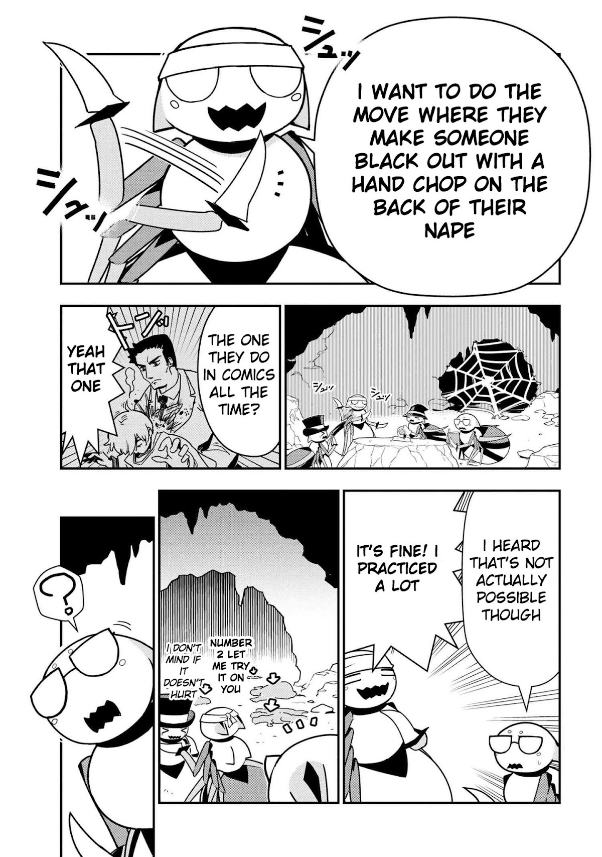 Kumo Desu ga, Nani ka? Daily Life of the Four Spider Sisters Chapter 24 page 1 - Chapter 24