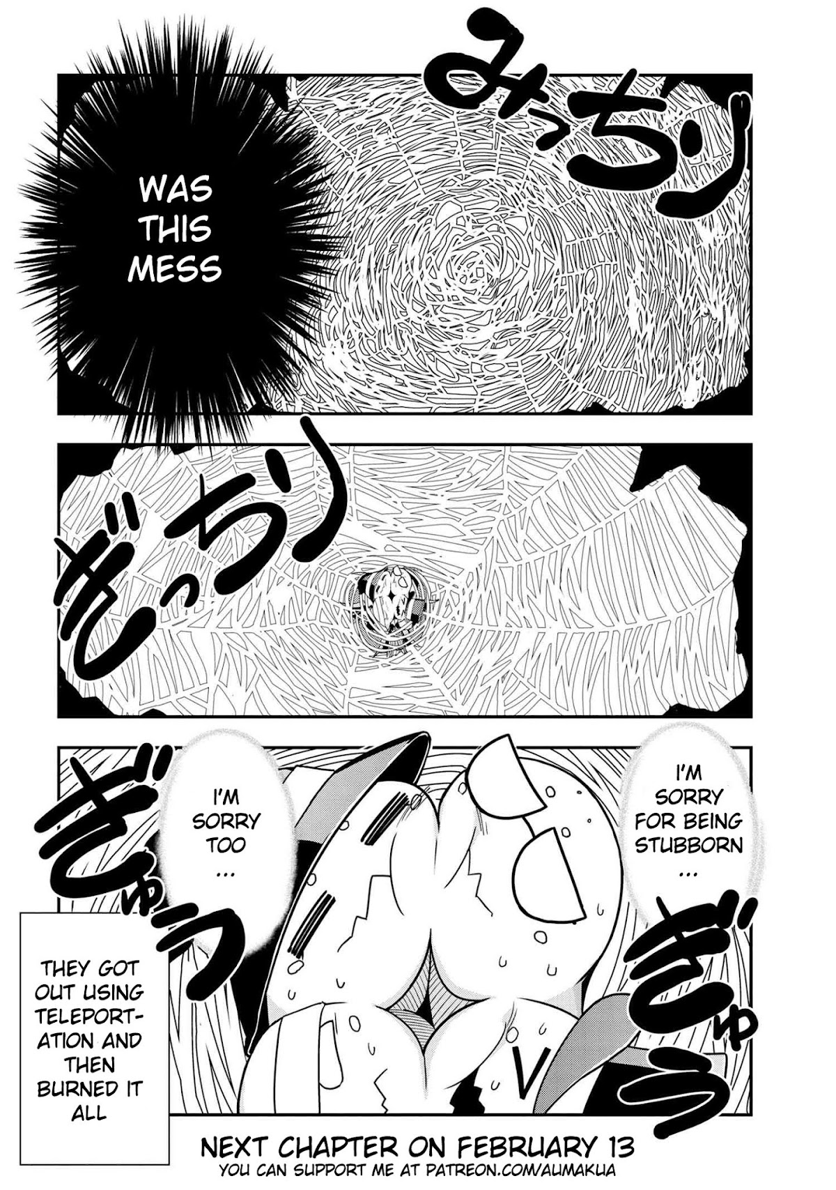 Kumo Desu ga, Nani ka? Daily Life of the Four Spider Sisters Chapter 26 page 8 - Chapter 26
