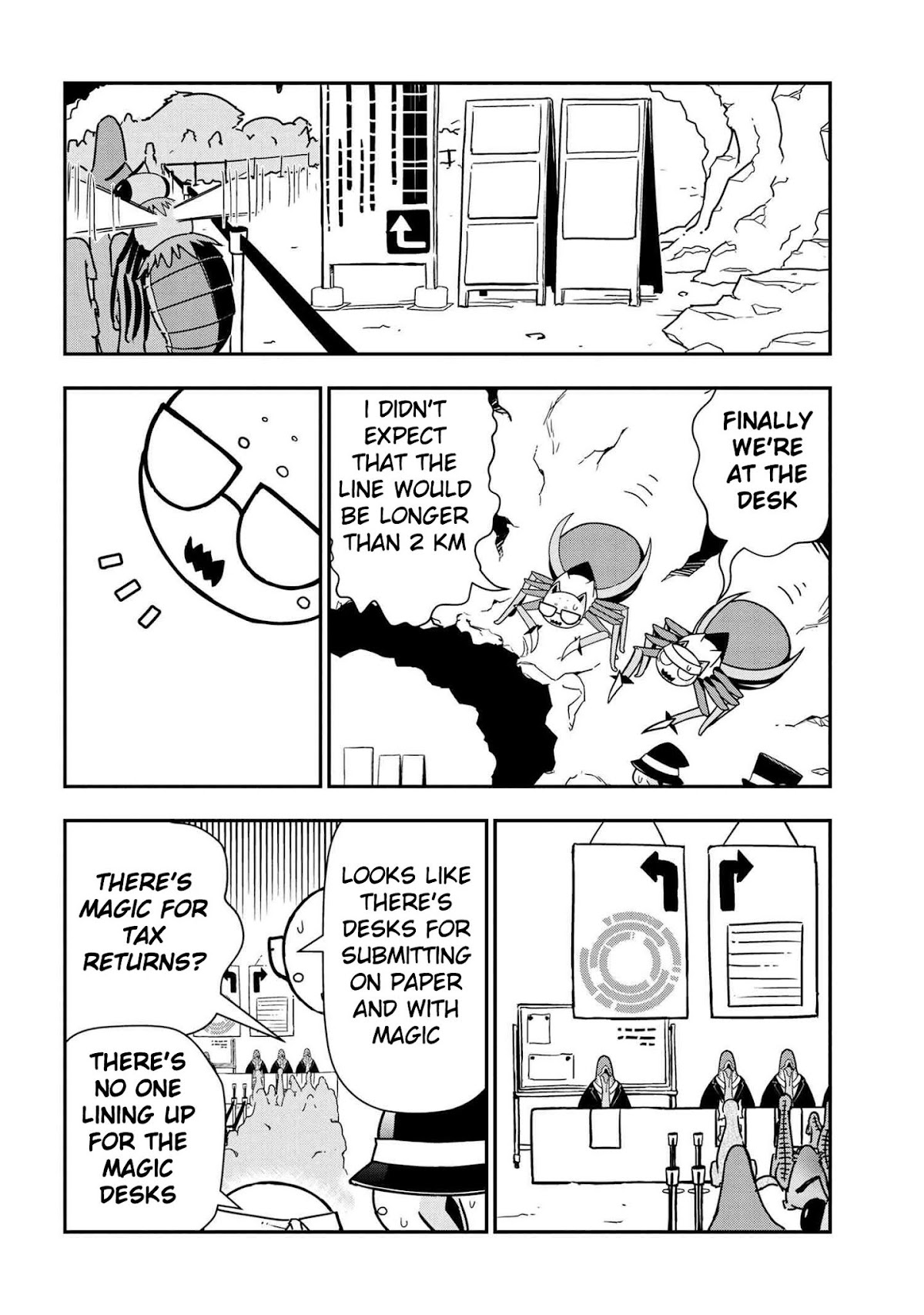 Kumo Desu ga, Nani ka? Daily Life of the Four Spider Sisters Chapter 32 page 4 - Chapter 32