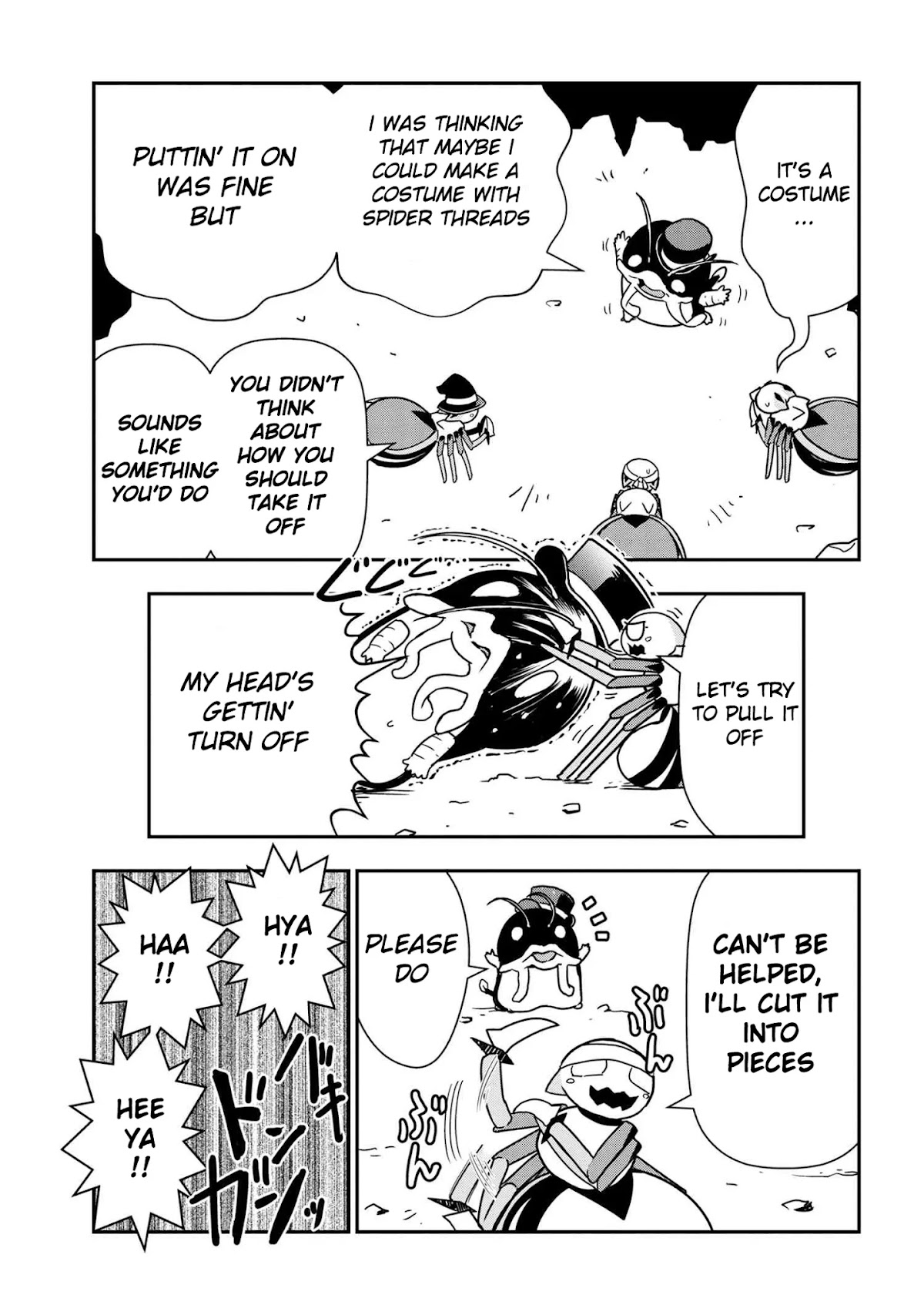 Kumo Desu ga, Nani ka? Daily Life of the Four Spider Sisters Chapter 38 page 3 - Chapter 38