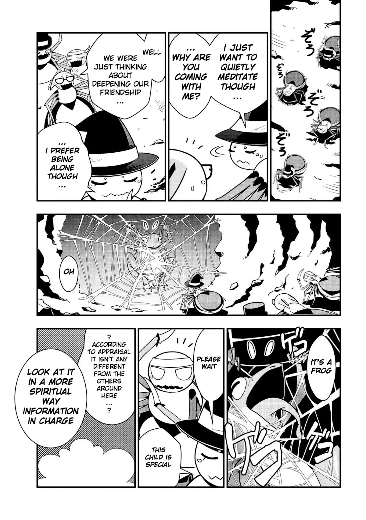 Kumo Desu ga, Nani ka? Daily Life of the Four Spider Sisters Chapter 4 page 3 - Chapter 4