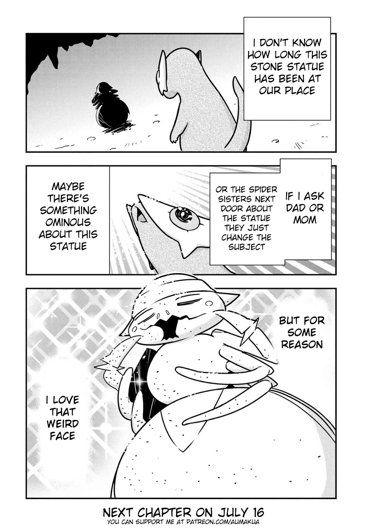 Kumo Desu ga, Nani ka? Daily Life of the Four Spider Sisters Chapter 42 page 8 - Chapter 42