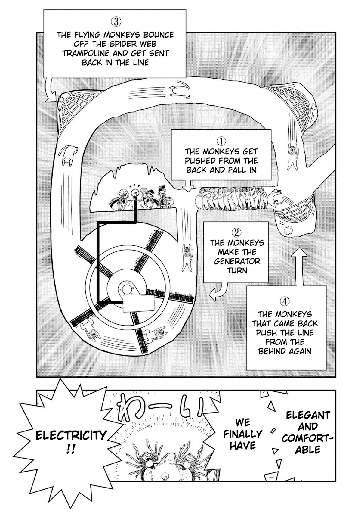 Kumo Desu ga, Nani ka? Daily Life of the Four Spider Sisters Chapter 51 page 5 - Chapter 51