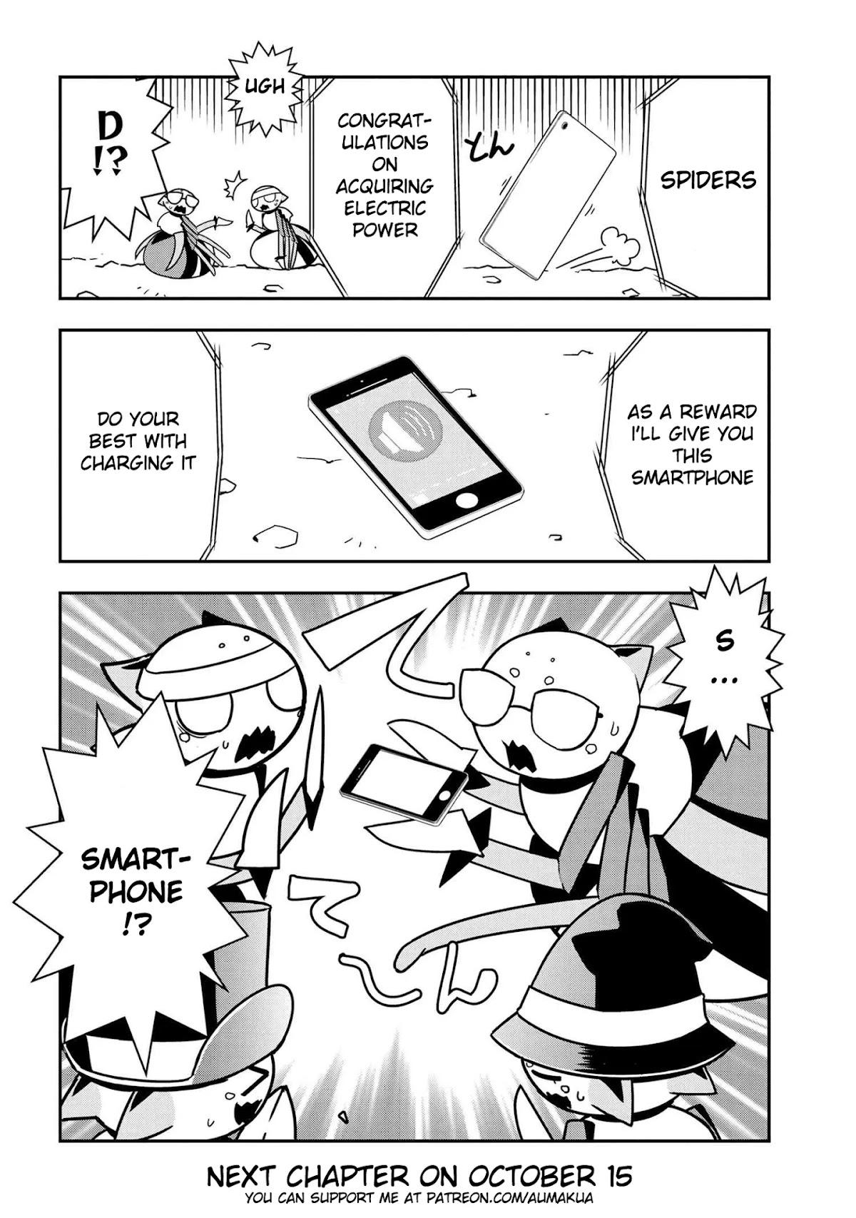 Kumo Desu ga, Nani ka? Daily Life of the Four Spider Sisters Chapter 51 page 8 - Chapter 51