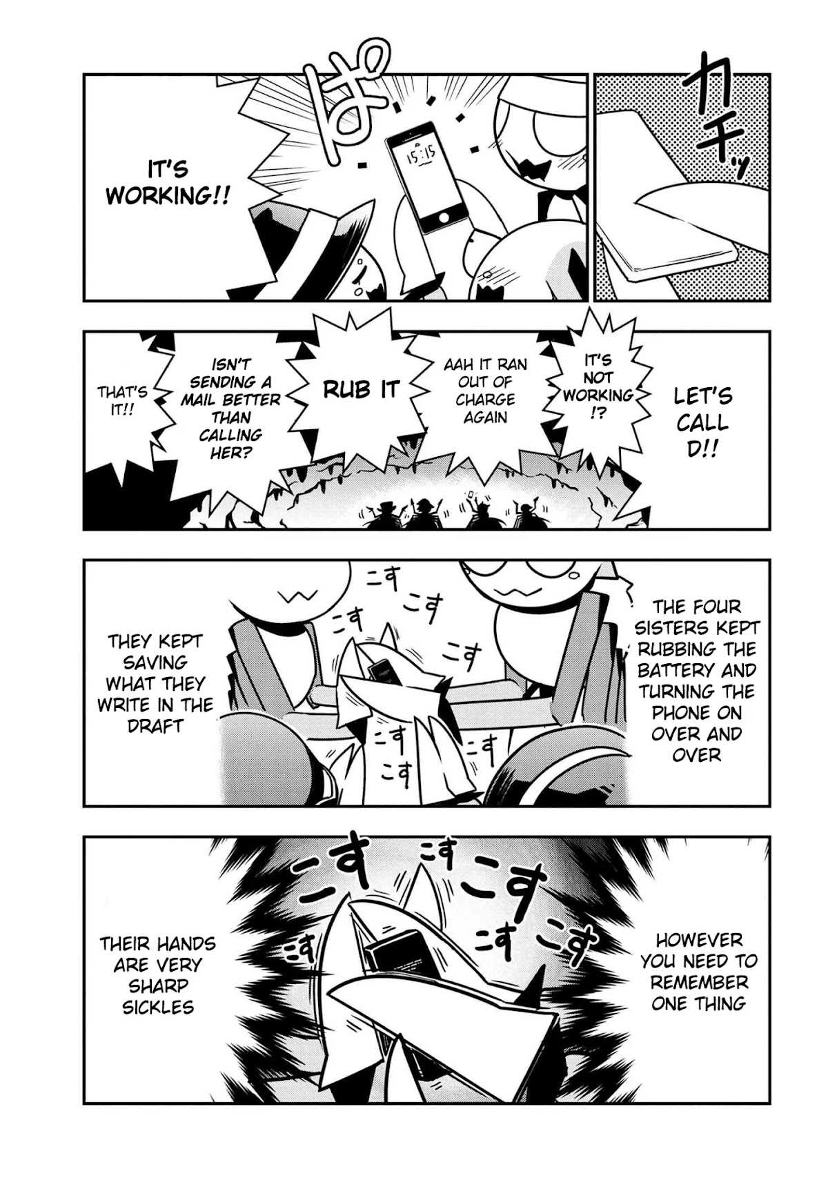 Kumo Desu ga, Nani ka? Daily Life of the Four Spider Sisters Chapter 52 page 6 - Chapter 52