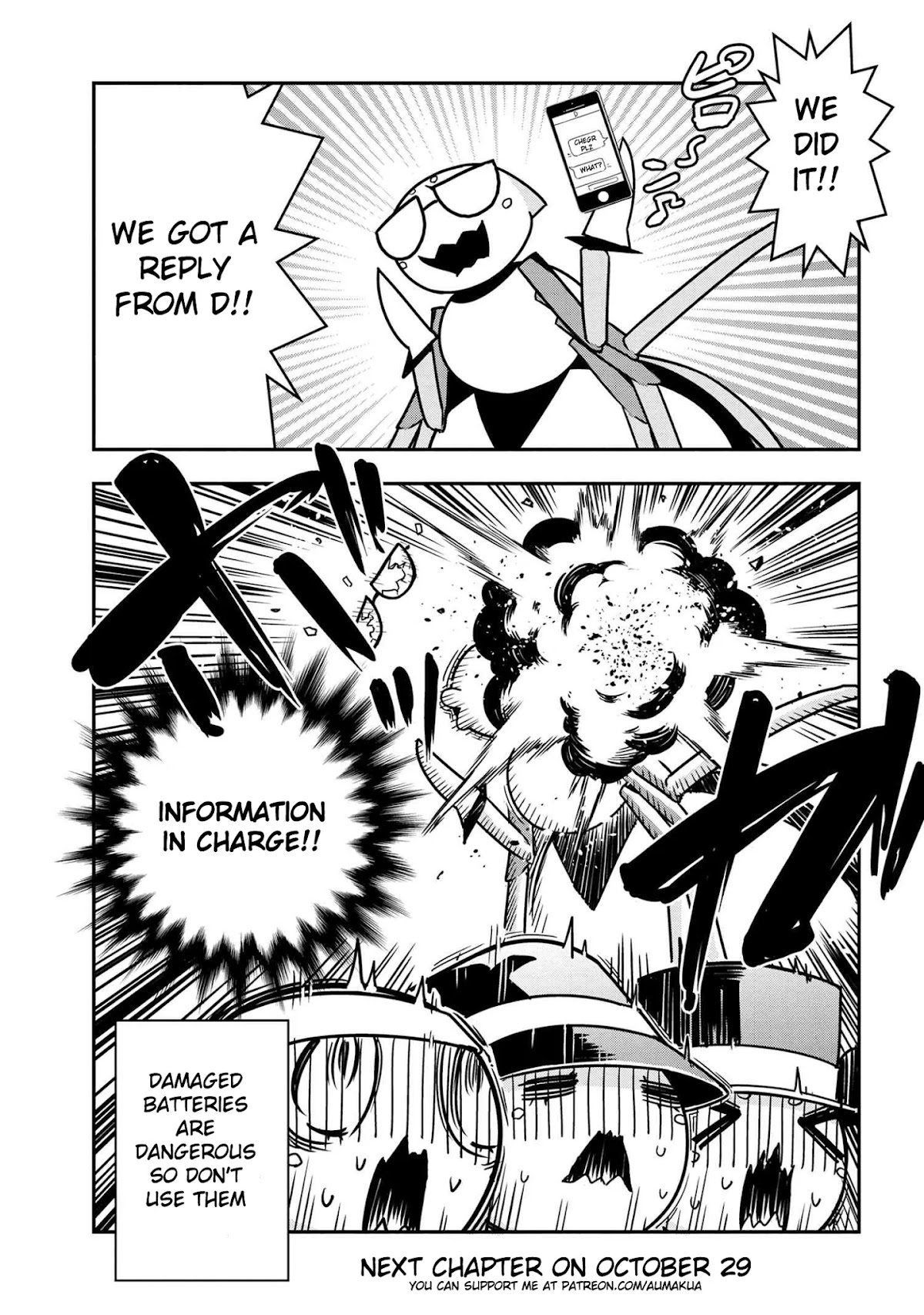 Kumo Desu ga, Nani ka? Daily Life of the Four Spider Sisters Chapter 52 page 8 - Chapter 52