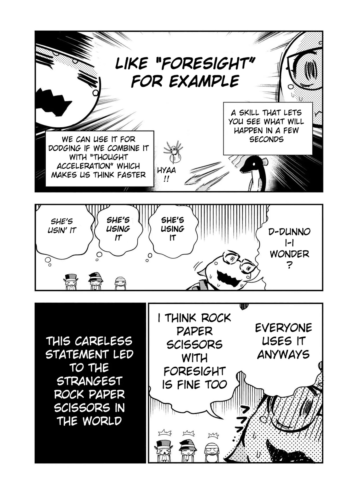 Kumo Desu ga, Nani ka? Daily Life of the Four Spider Sisters Chapter 53 page 5 - Chapter 53