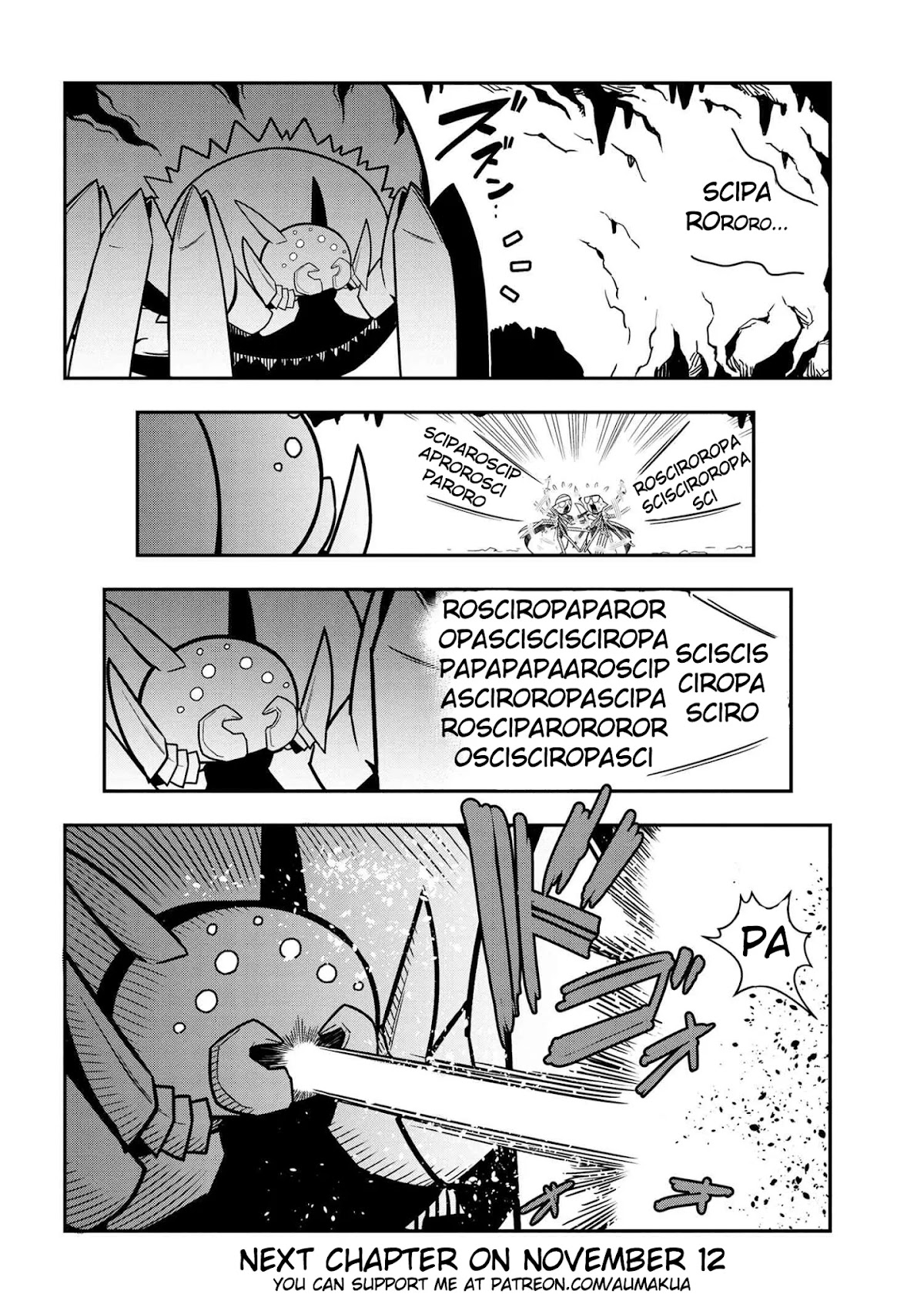Kumo Desu ga, Nani ka? Daily Life of the Four Spider Sisters Chapter 53 page 8 - Chapter 53