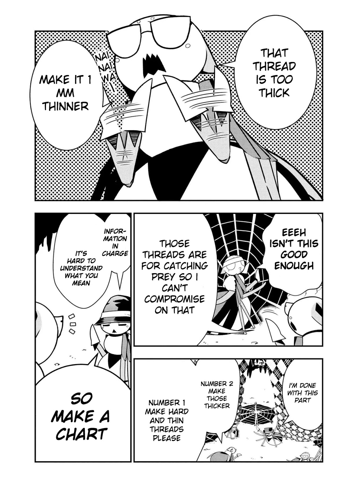 Kumo Desu ga, Nani ka? Daily Life of the Four Spider Sisters Chapter 54 page 1 - Chapter 54