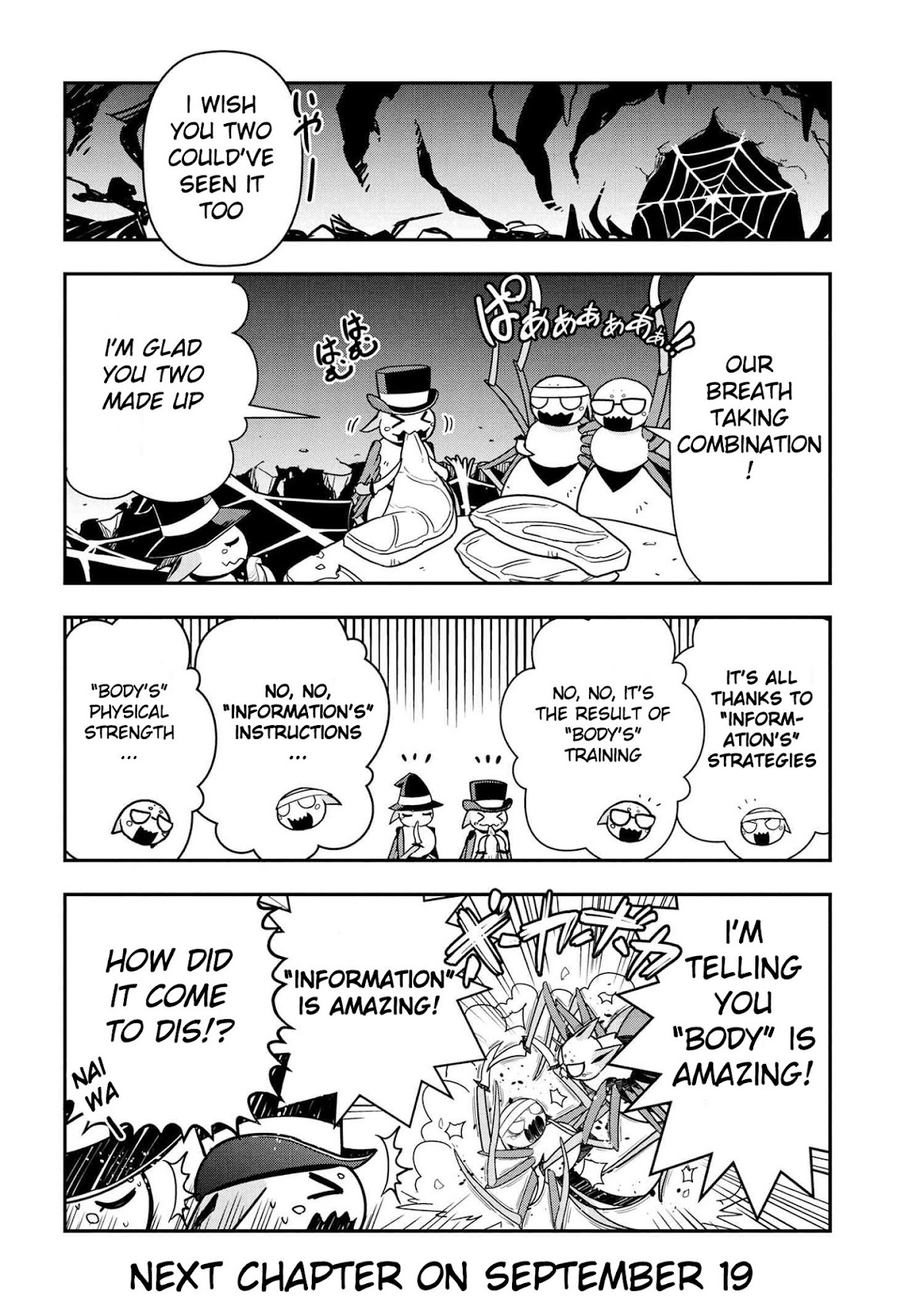 Kumo Desu ga, Nani ka? Daily Life of the Four Spider Sisters Chapter 6 page 8 - Chapter 6