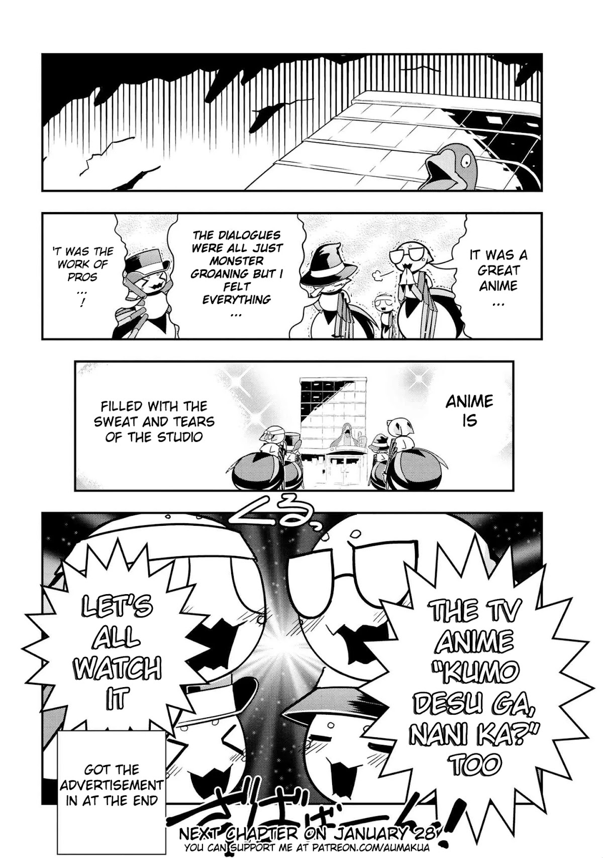 Kumo Desu ga, Nani ka? Daily Life of the Four Spider Sisters Chapter 60 page 8 - Chapter 60