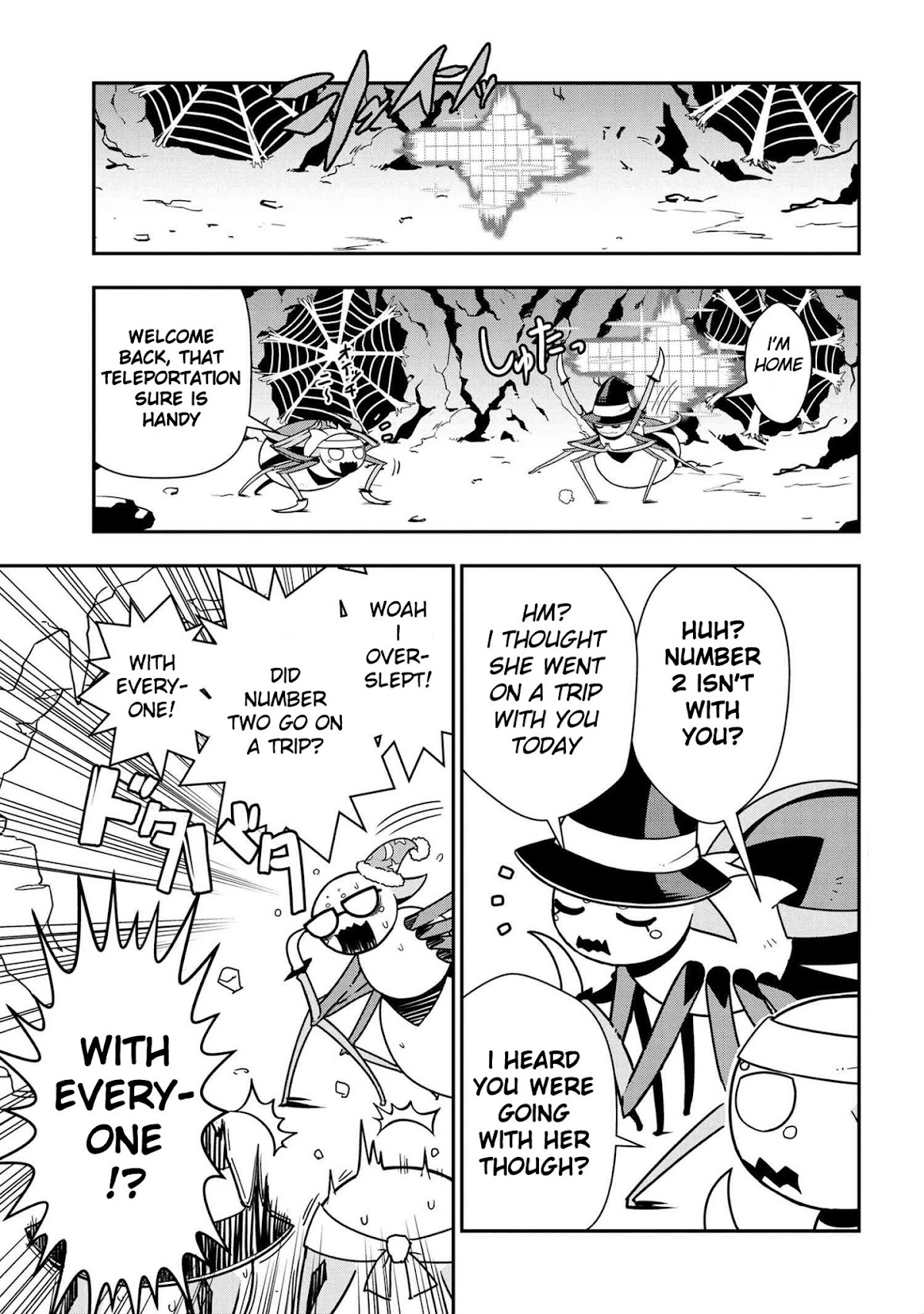 Kumo Desu ga, Nani ka? Daily Life of the Four Spider Sisters Chapter 7 page 1 - Chapter 7