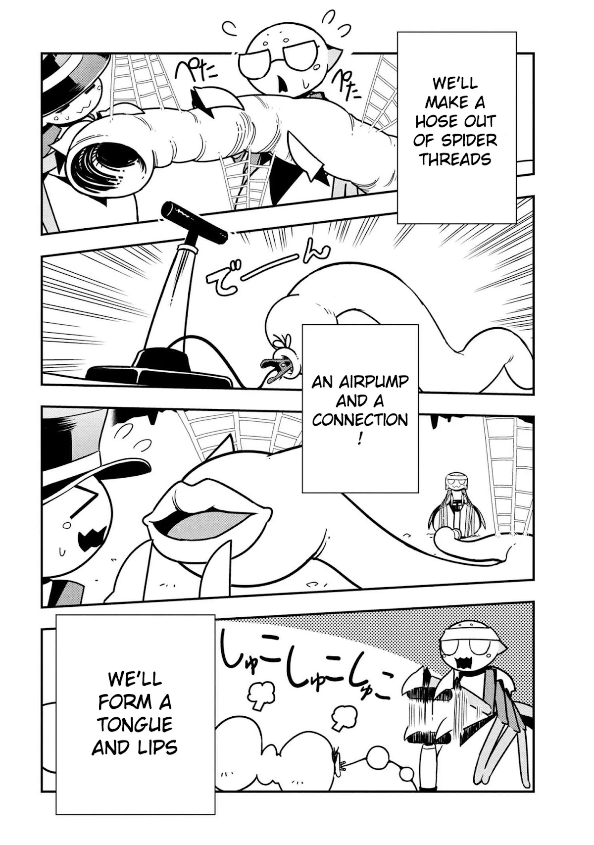 Kumo Desu ga, Nani ka? Daily Life of the Four Spider Sisters Chapter 76 page 6 - Chapter 76
