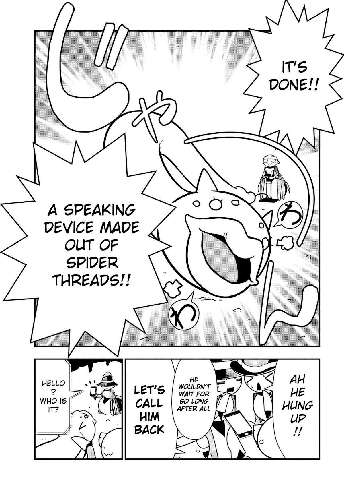 Kumo Desu ga, Nani ka? Daily Life of the Four Spider Sisters Chapter 76 page 7 - Chapter 76