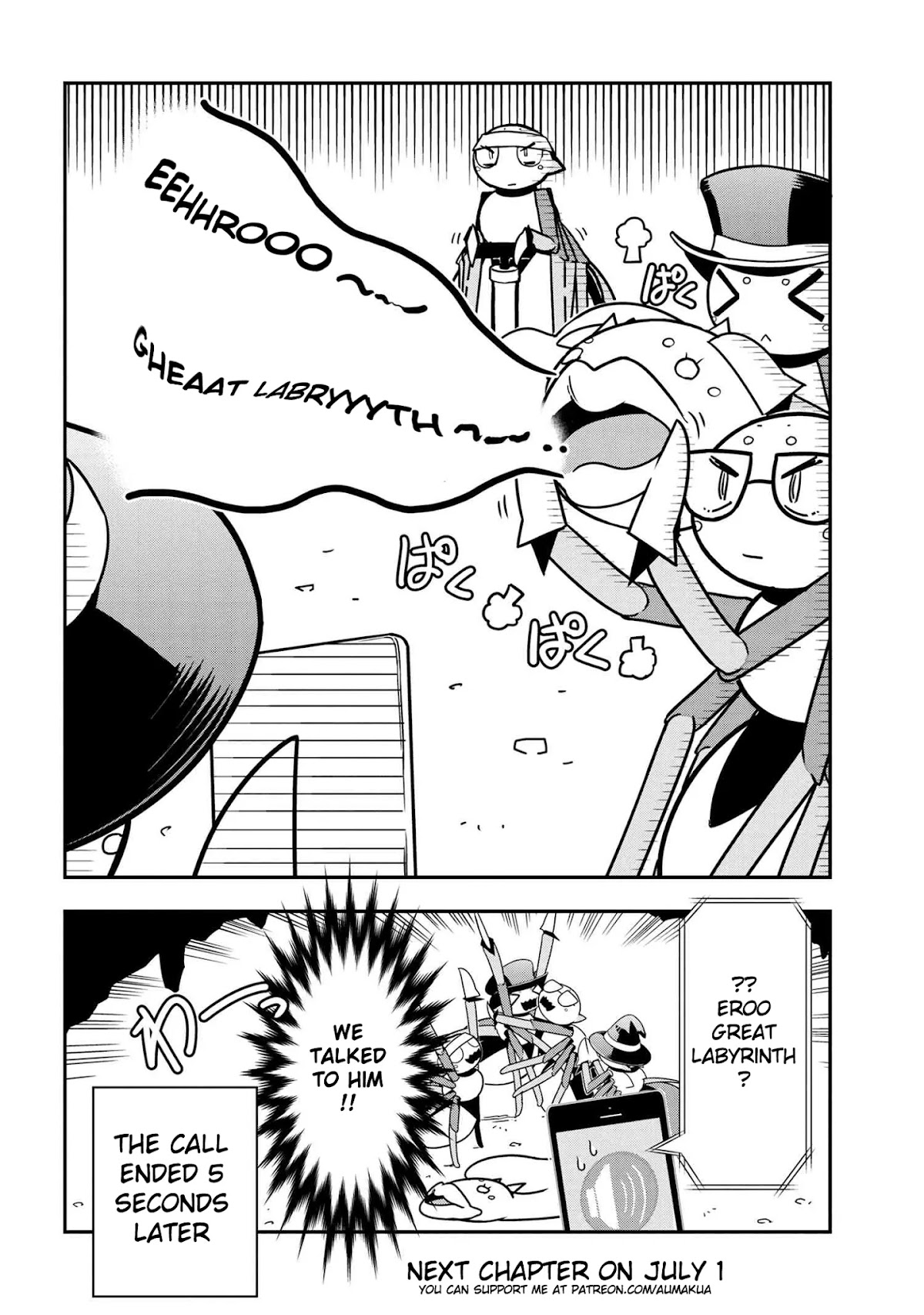 Kumo Desu ga, Nani ka? Daily Life of the Four Spider Sisters Chapter 76 page 8 - Chapter 76
