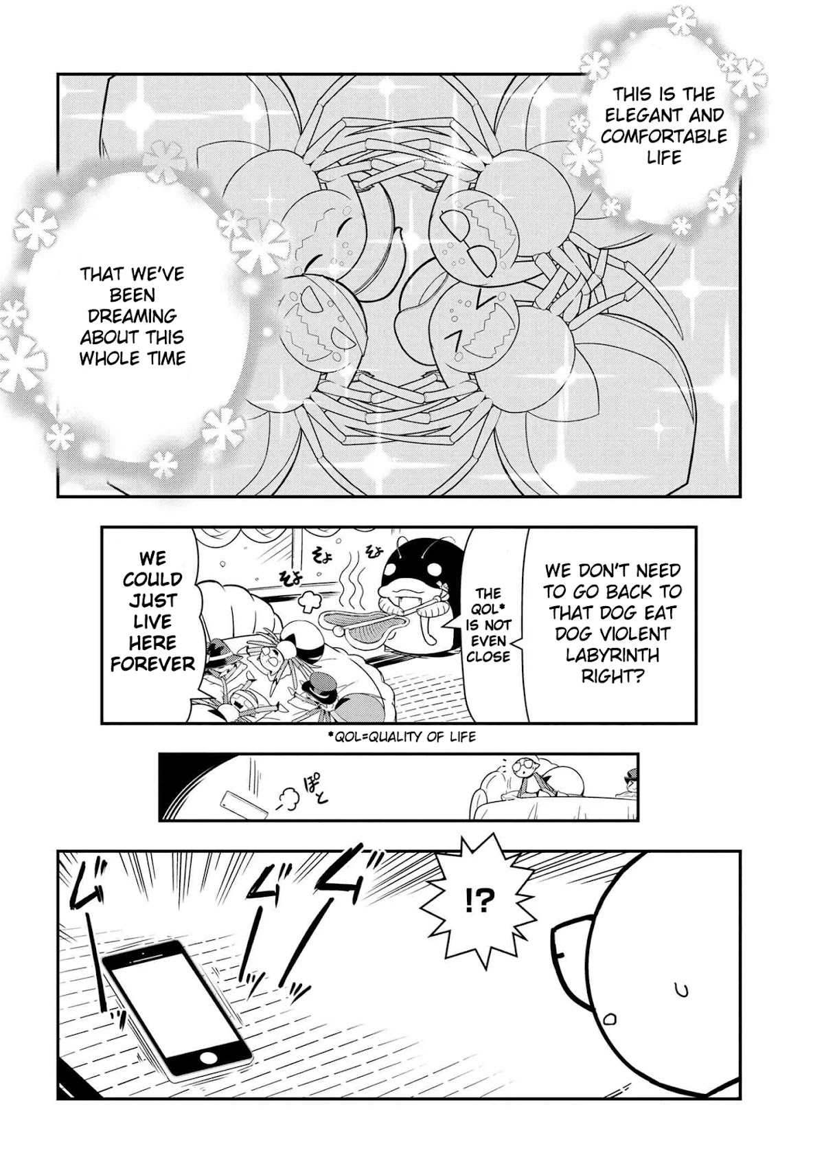 Kumo Desu ga, Nani ka? Daily Life of the Four Spider Sisters Chapter 78 page 4 - Chapter 78