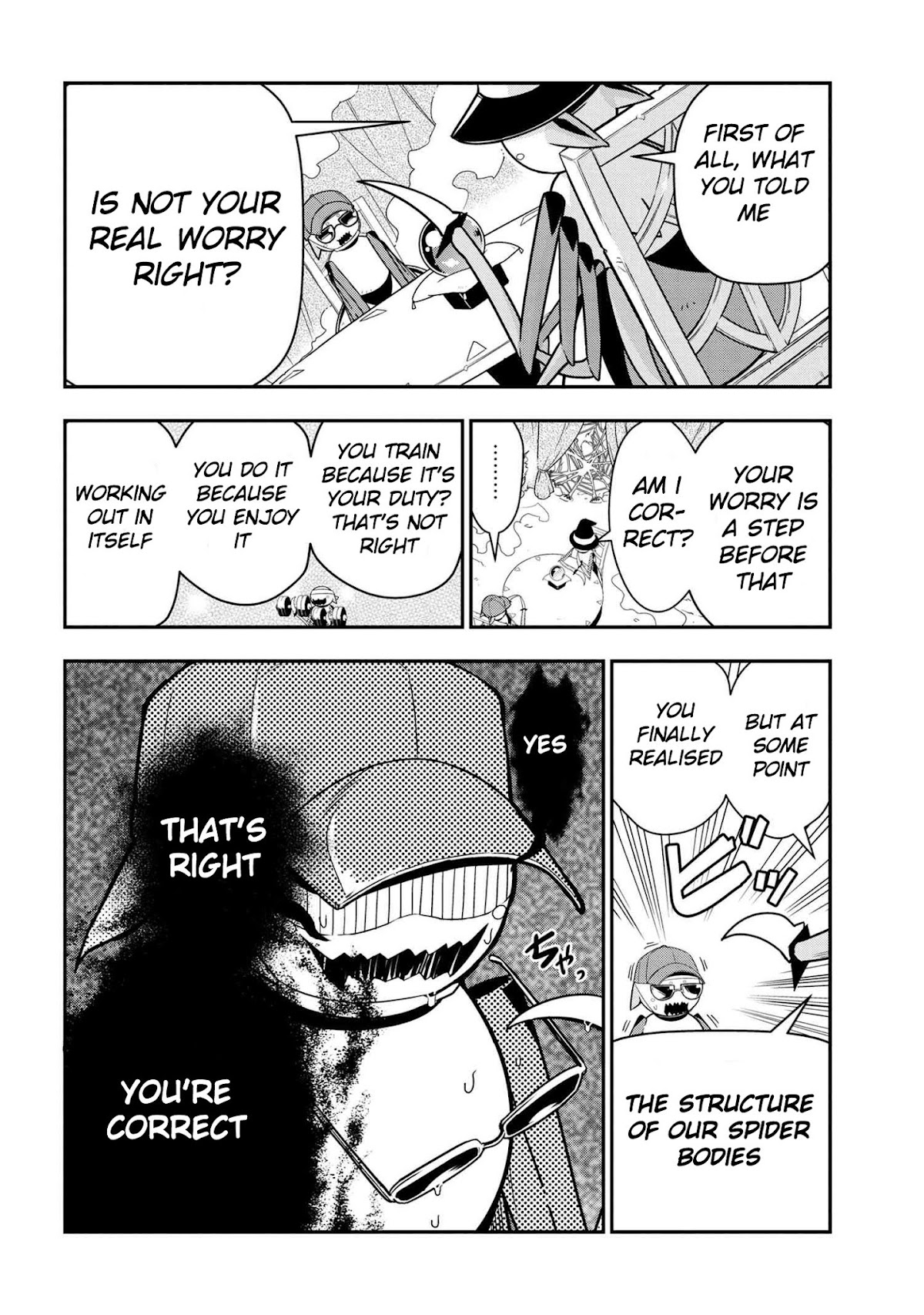 Kumo Desu ga, Nani ka? Daily Life of the Four Spider Sisters Chapter 8 page 4 - Chapter 8