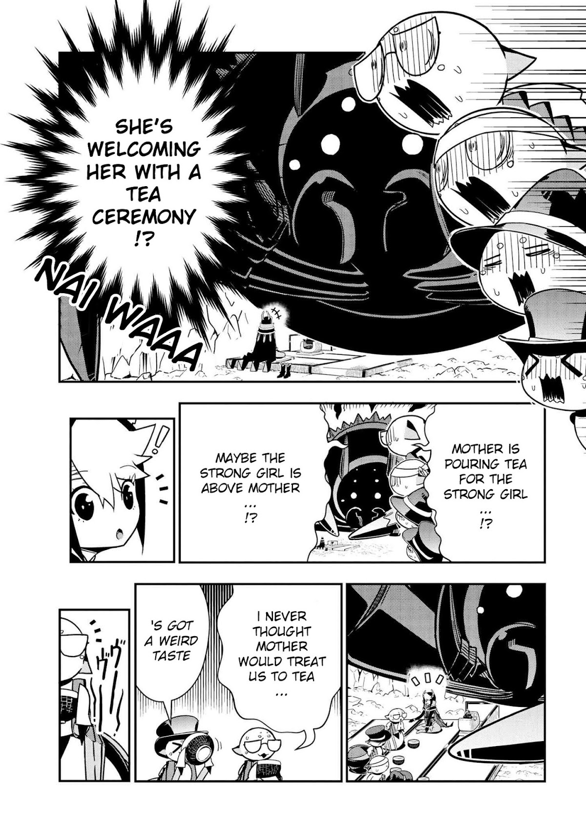 Kumo Desu ga, Nani ka? Daily Life of the Four Spider Sisters Chapter 85 page 3 - Chapter 85