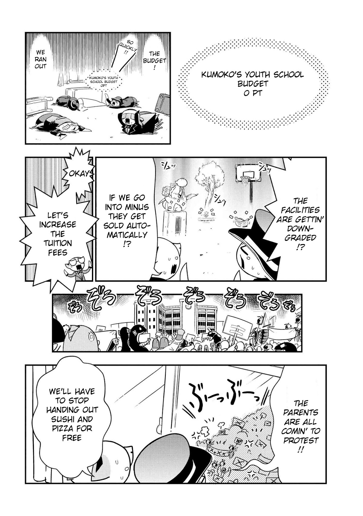 Kumo Desu ga, Nani ka? Daily Life of the Four Spider Sisters Chapter 89 page 4 - Chapter 89