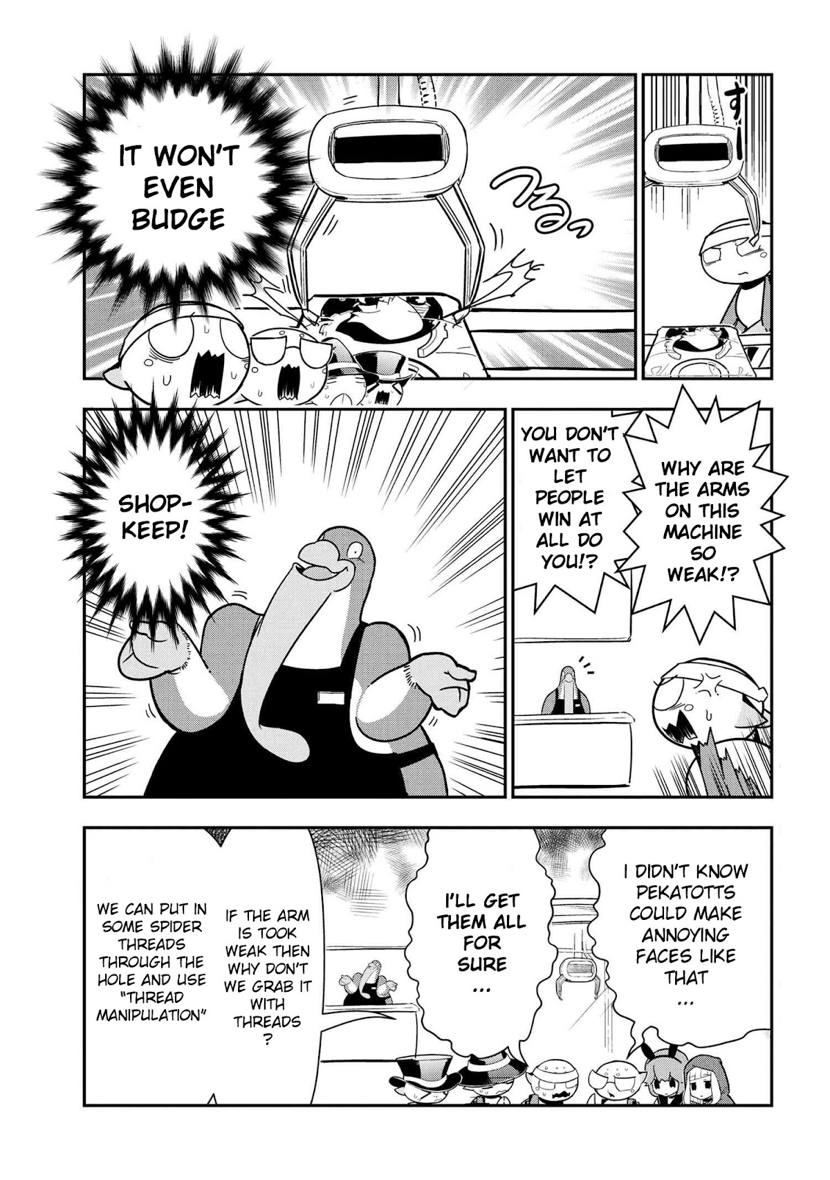 Kumo Desu ga, Nani ka? Daily Life of the Four Spider Sisters Chapter 92 page 3 - Chapter 92