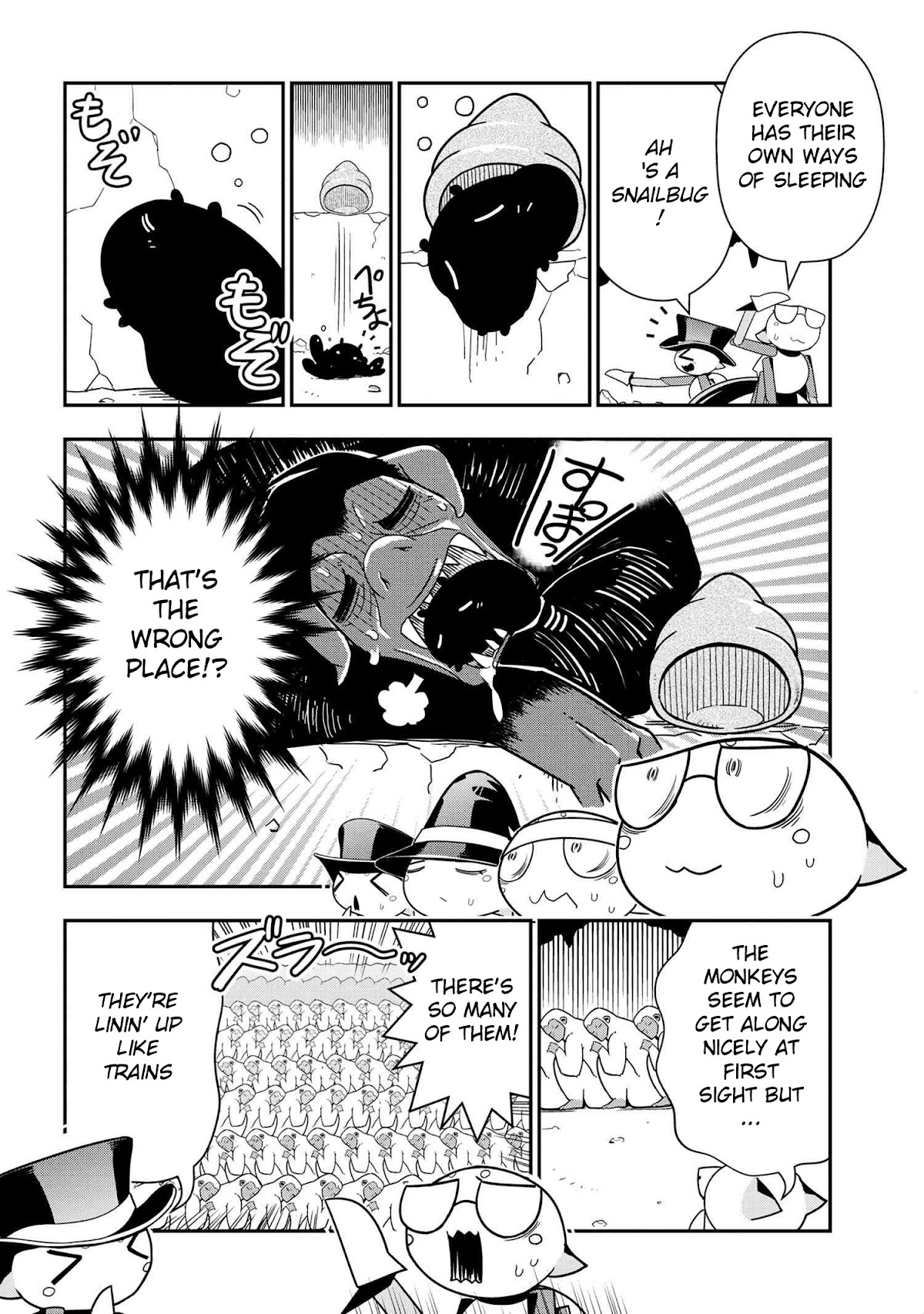 Kumo Desu ga, Nani ka? Daily Life of the Four Spider Sisters Chapter 93 page 4 - Chapter 93