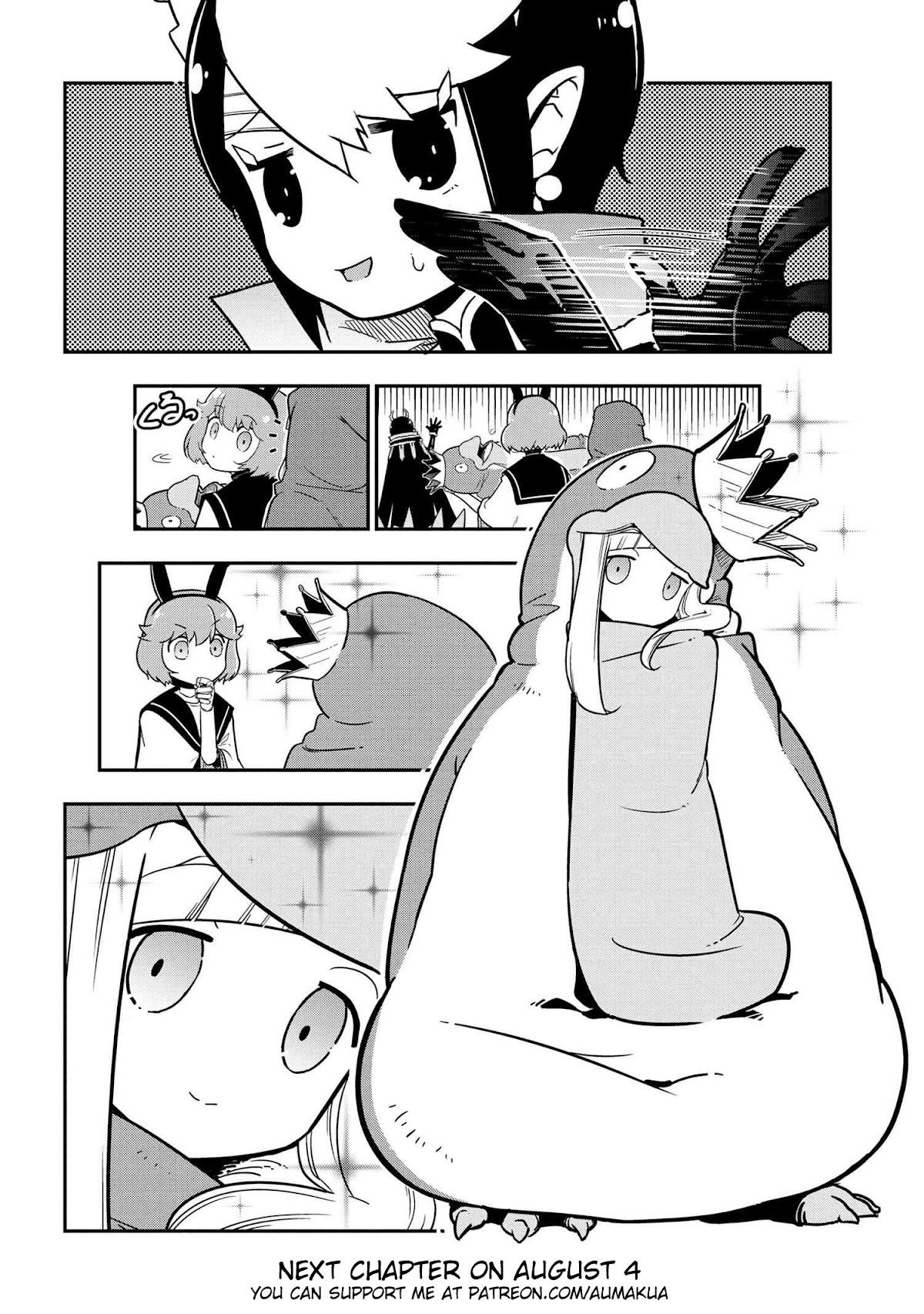 Kumo Desu ga, Nani ka? Daily Life of the Four Spider Sisters Chapter 95 page 8 - Chapter 95