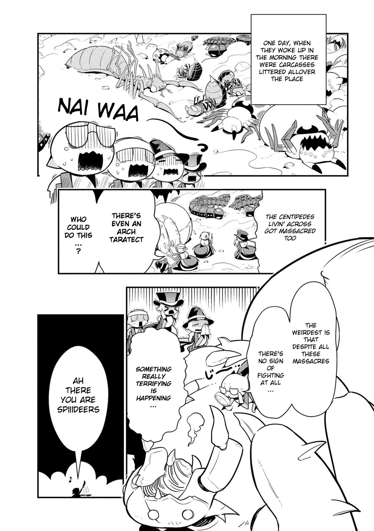 Kumo Desu ga, Nani ka? Daily Life of the Four Spider Sisters Chapter 97 page 1 - Chapter 97