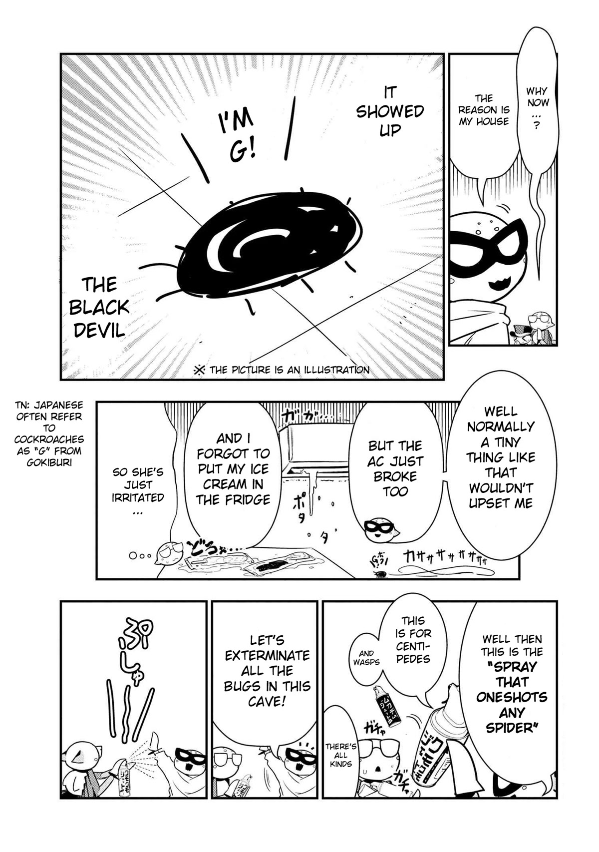 Kumo Desu ga, Nani ka? Daily Life of the Four Spider Sisters Chapter 97 page 3 - Chapter 97