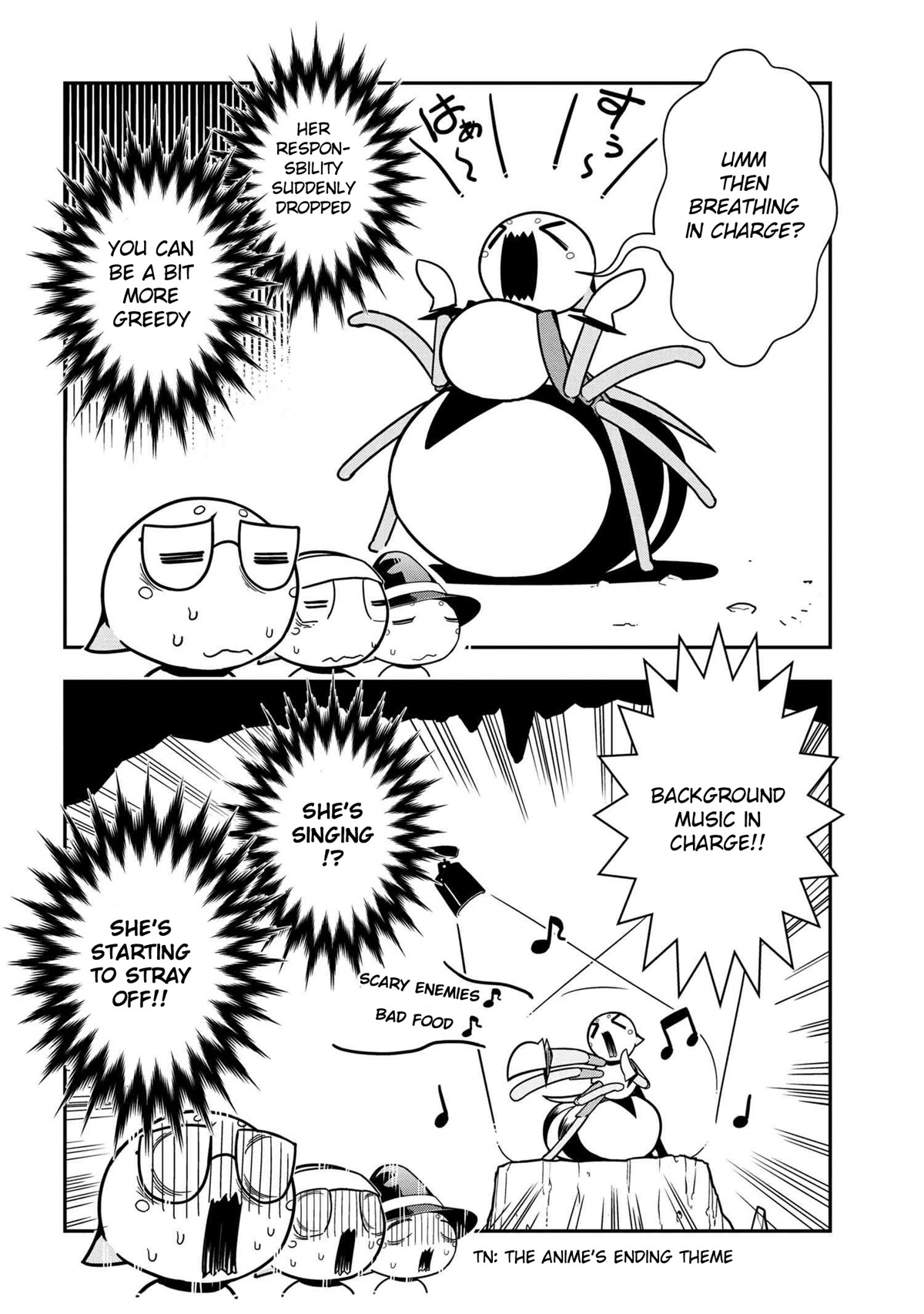 Kumo Desu ga, Nani ka? Daily Life of the Four Spider Sisters Chapter 98 page 4 - Chapter 98