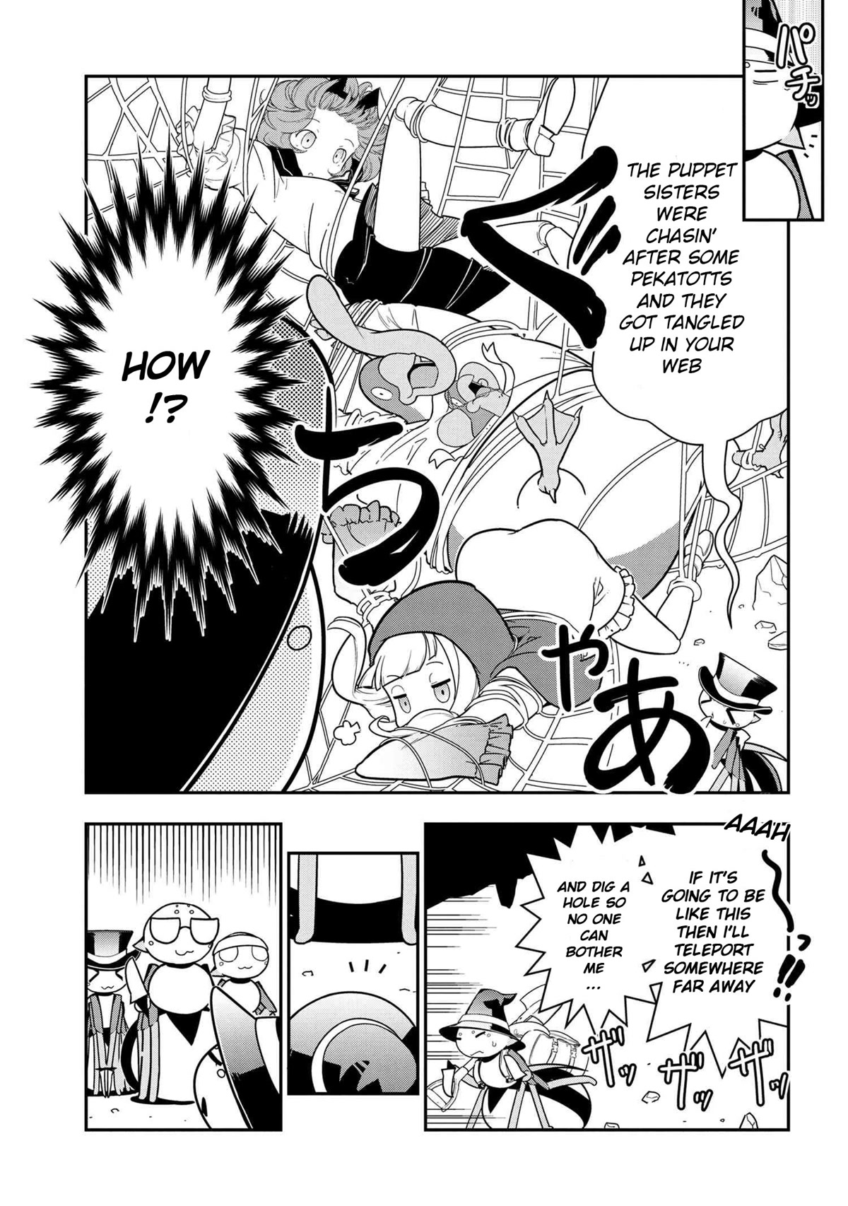 Kumo Desu ga, Nani ka? Daily Life of the Four Spider Sisters Chapter 99 page 5 - Chapter 99