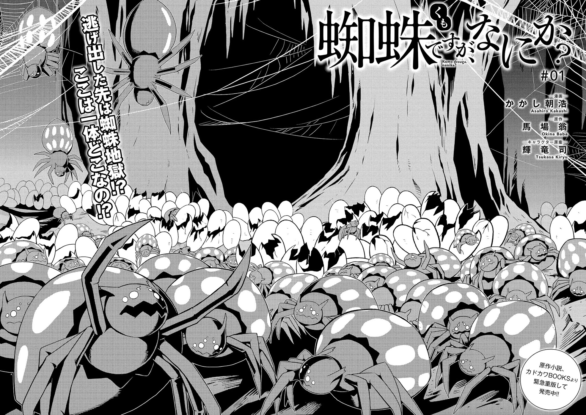 Kumo desu ga, nani ka? Chapter 1.1 page 2 - Chapter 1.1