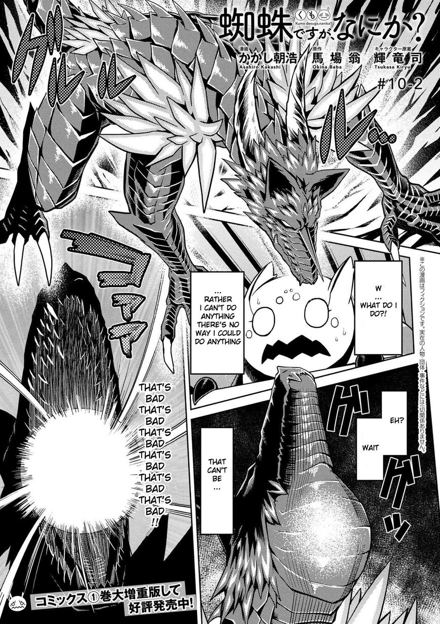 Kumo desu ga, nani ka? Chapter 10.2 page 1 - Chapter 10.2