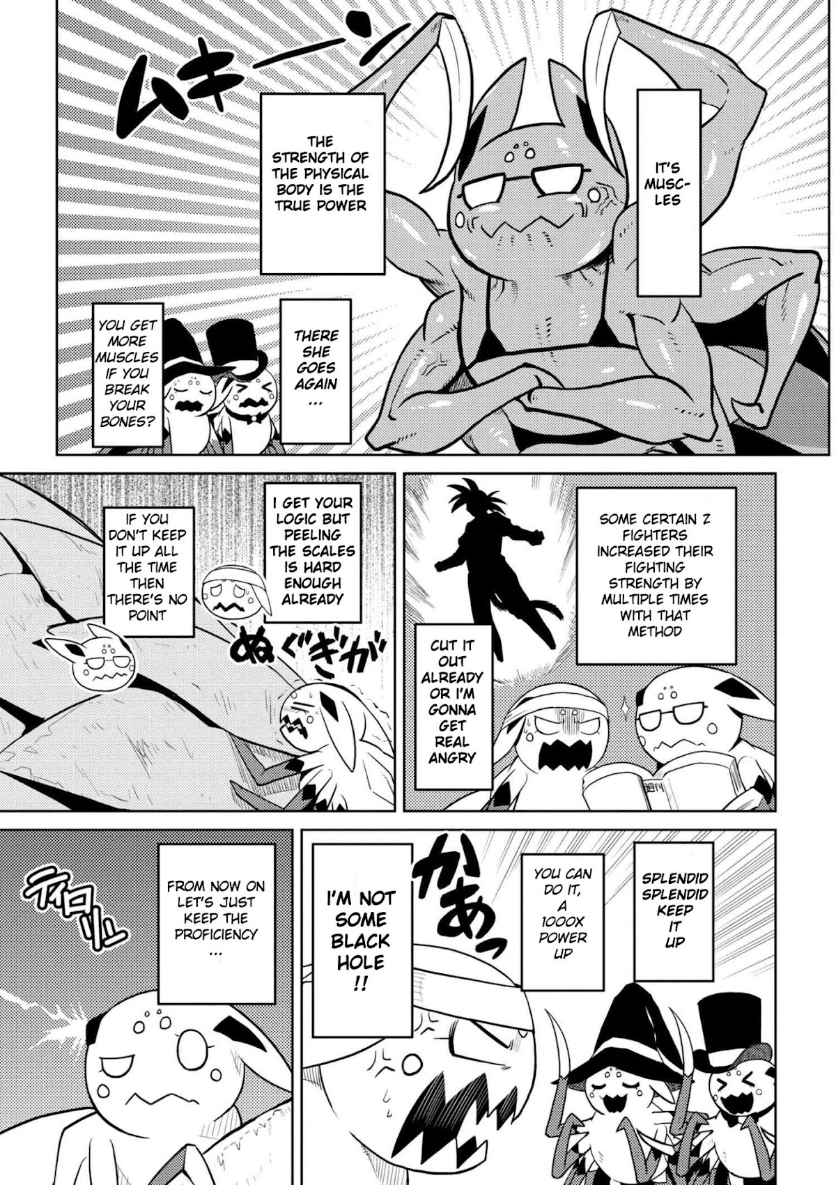 Kumo desu ga, nani ka? Chapter 27.1 page 3 - Chapter 27.1