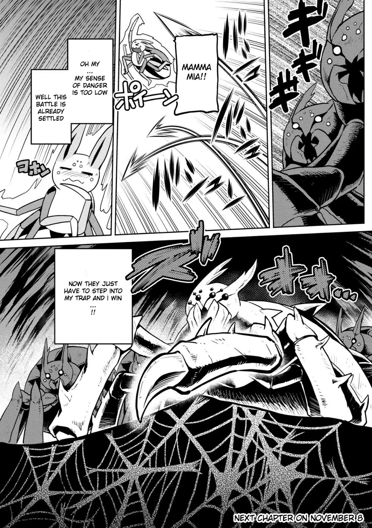 Kumo desu ga, nani ka? Chapter 31.2 page 17 - Chapter 31.2