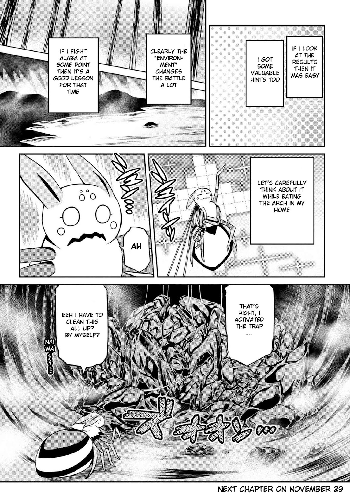 Kumo desu ga, nani ka? Chapter 32.1 page 17 - Chapter 32.1