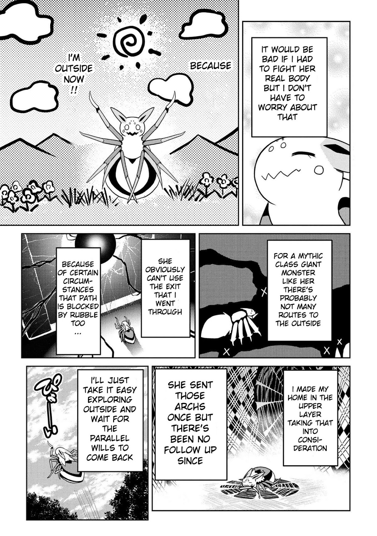 Kumo desu ga, nani ka? Chapter 39.2 page 3 - Chapter 39.2