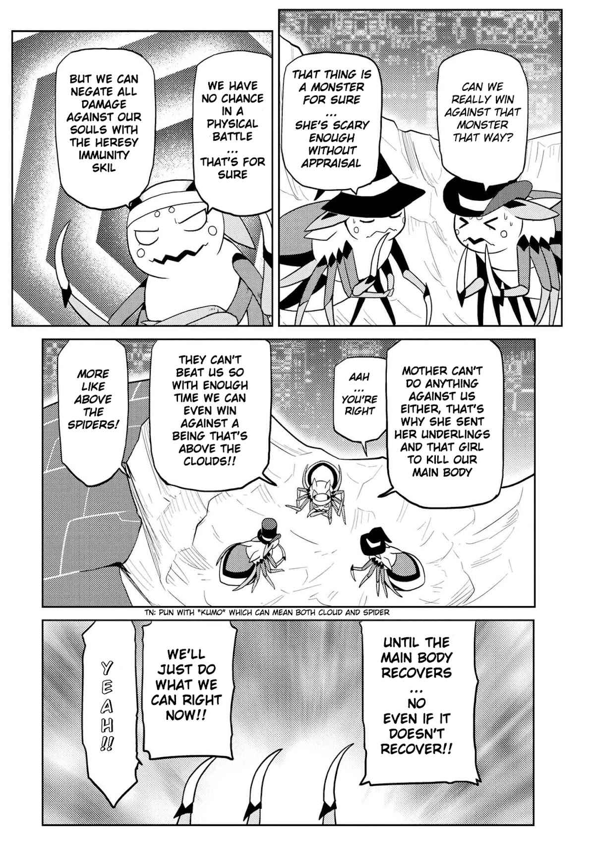 Kumo desu ga, nani ka? Chapter 44.1 page 4 - Chapter 44.1