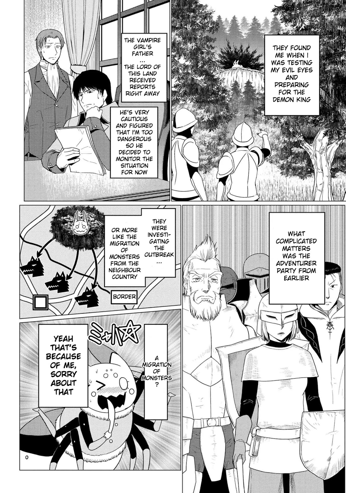 Kumo desu ga, nani ka? Chapter 50.1 page 3 - Chapter 50.1