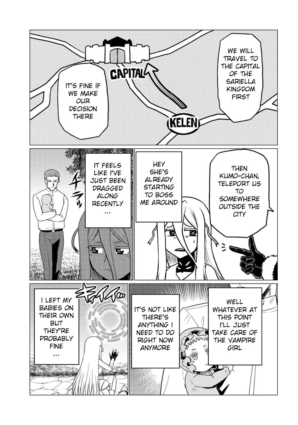 Kumo desu ga, nani ka? Chapter 54.1 page 13 - Chapter 54.1