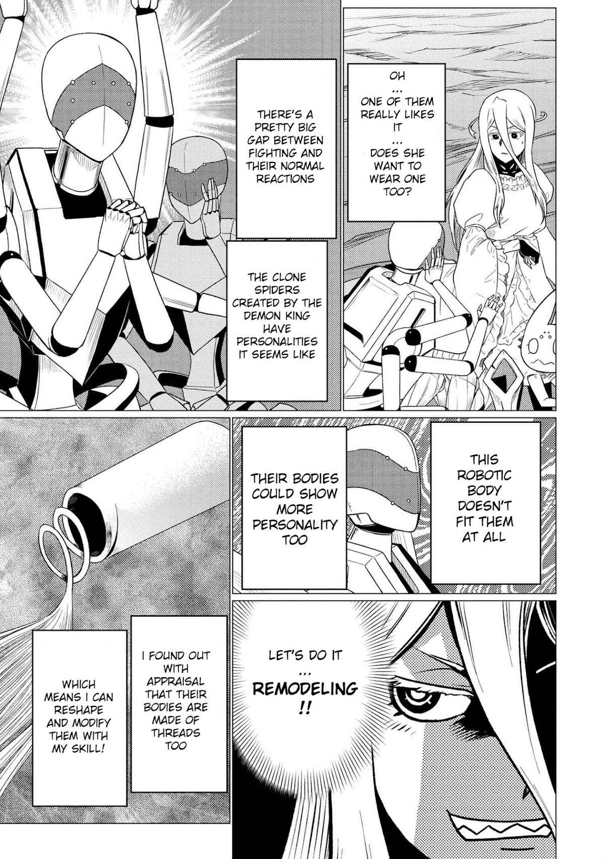 Kumo desu ga, nani ka? Chapter 55.1 page 15 - Chapter 55.1