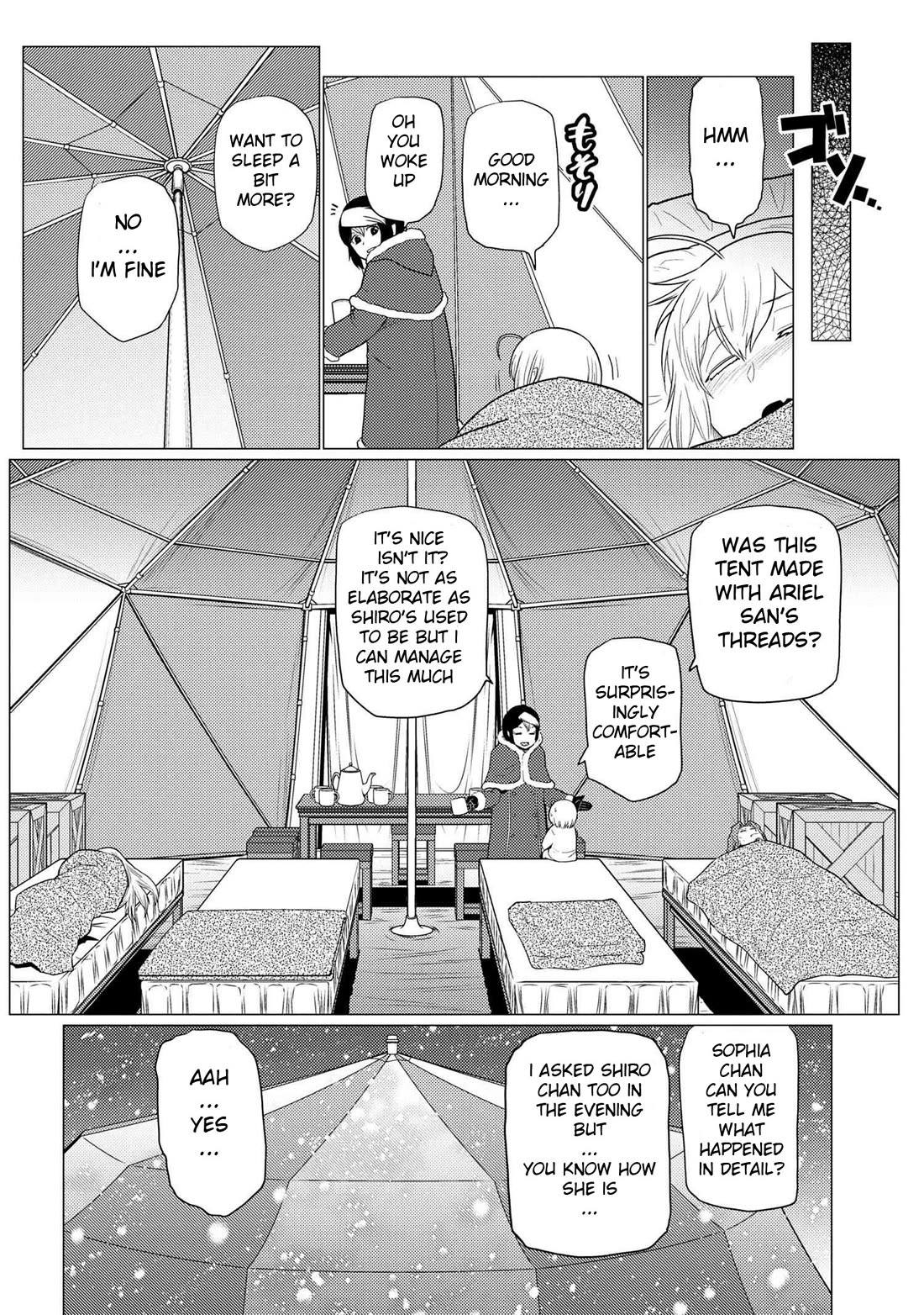 Kumo desu ga, nani ka? Chapter 70.1 page 14 - Chapter 70.1