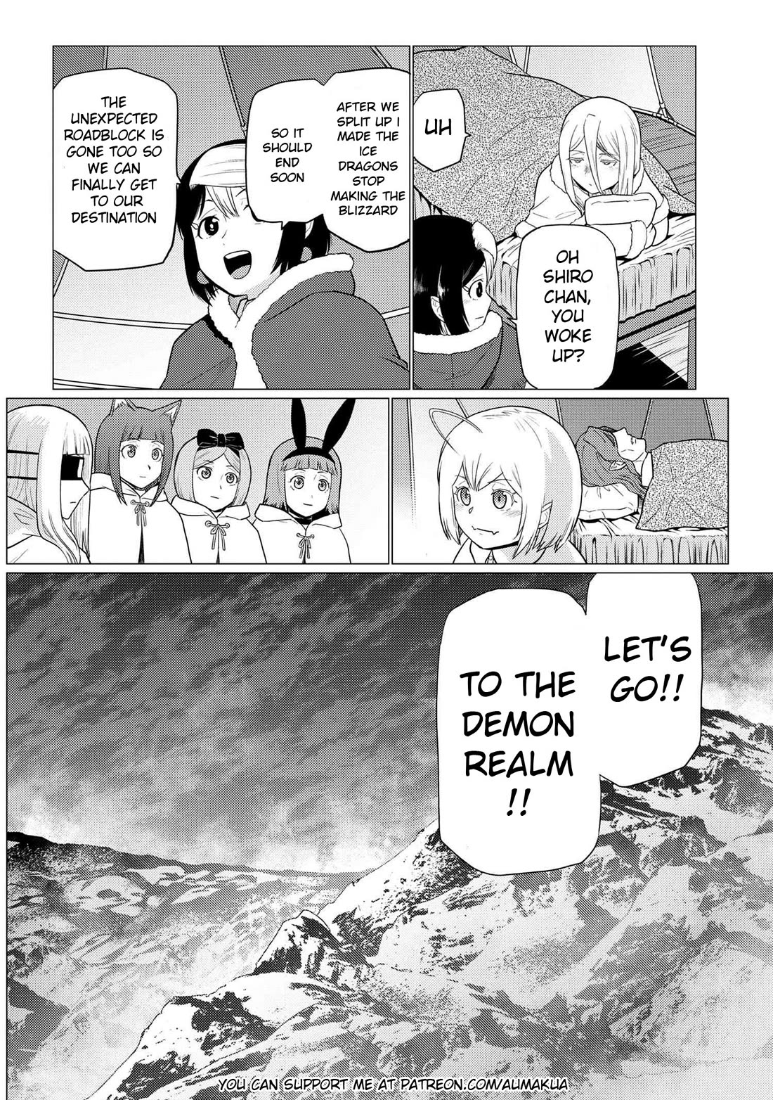 Kumo desu ga, nani ka? Chapter 70.1 page 16 - Chapter 70.1