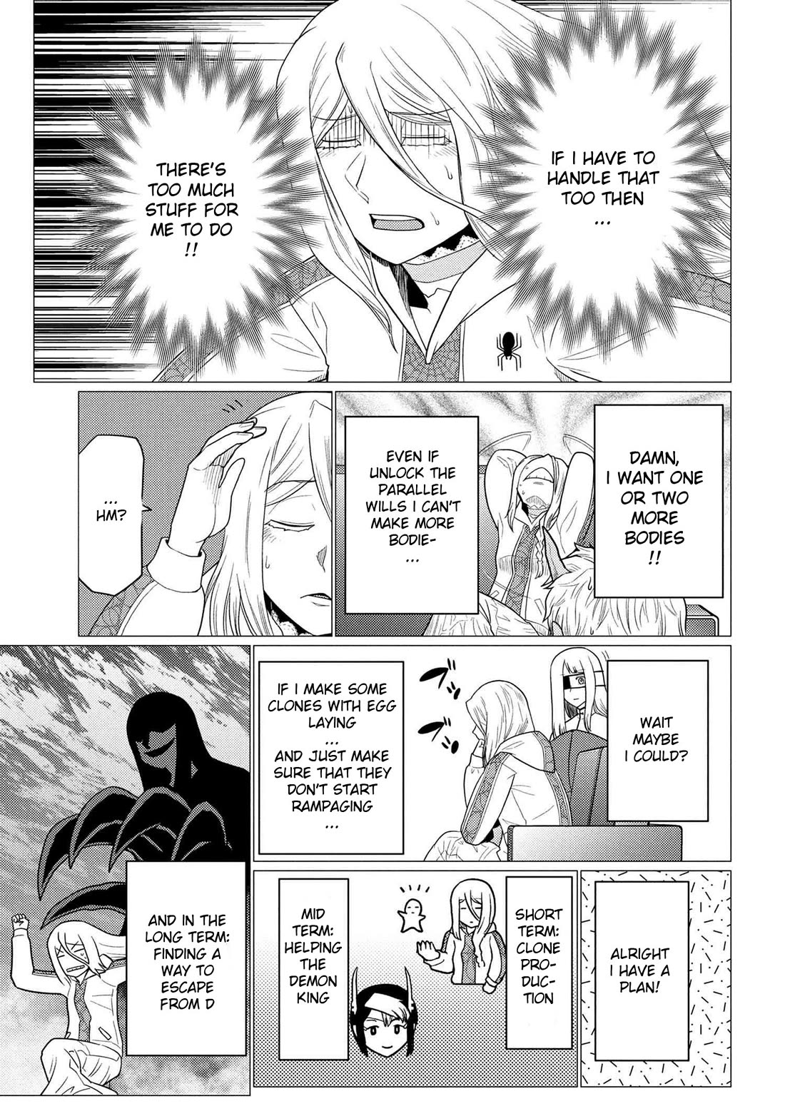 Kumo desu ga, nani ka? Chapter 76.1 page 13 - Chapter 76.1