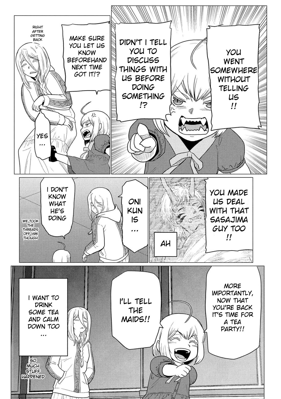 Kumo desu ga, nani ka? Chapter 76.1 page 8 - Chapter 76.1